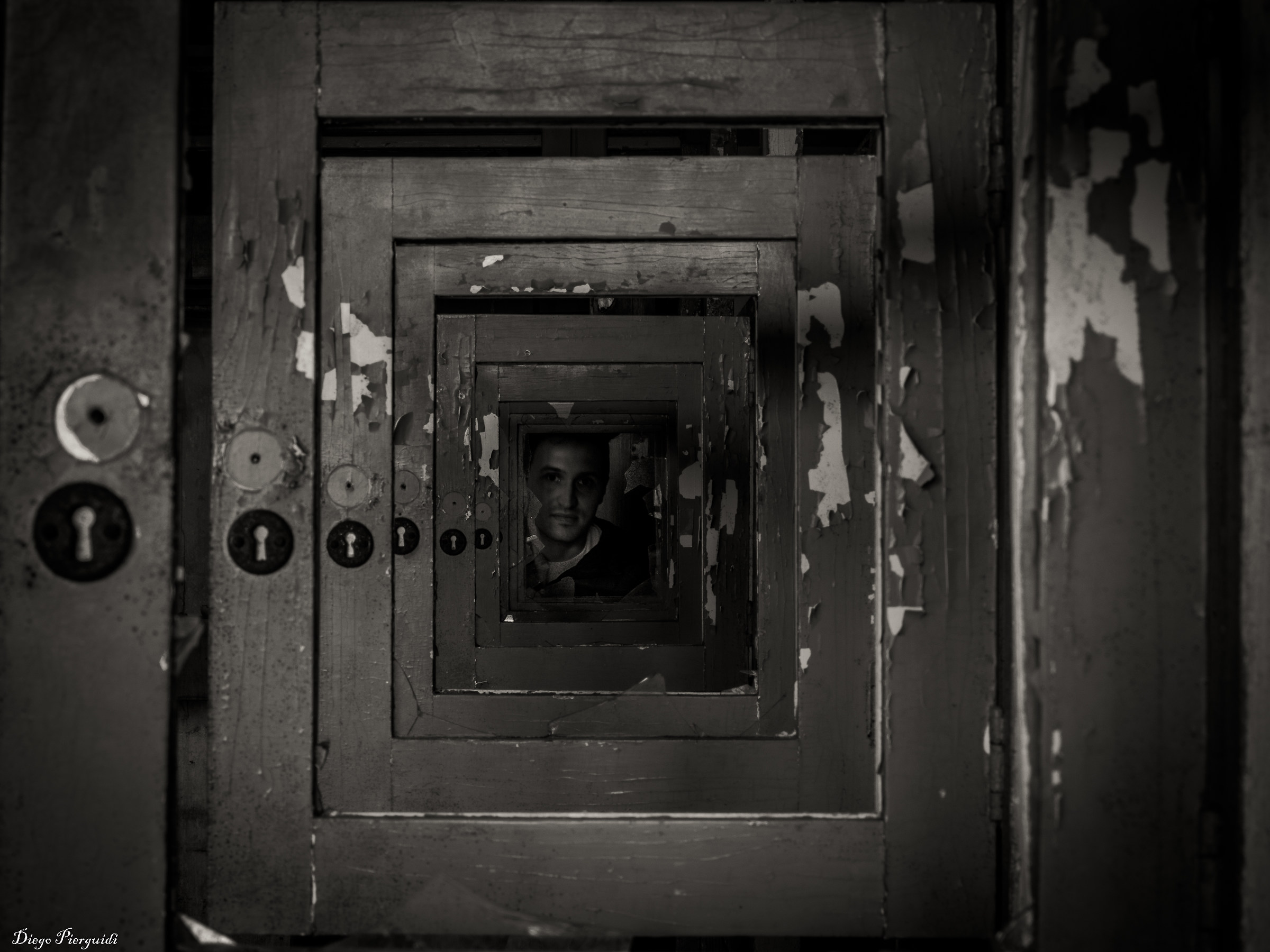 Portraits in the dark.