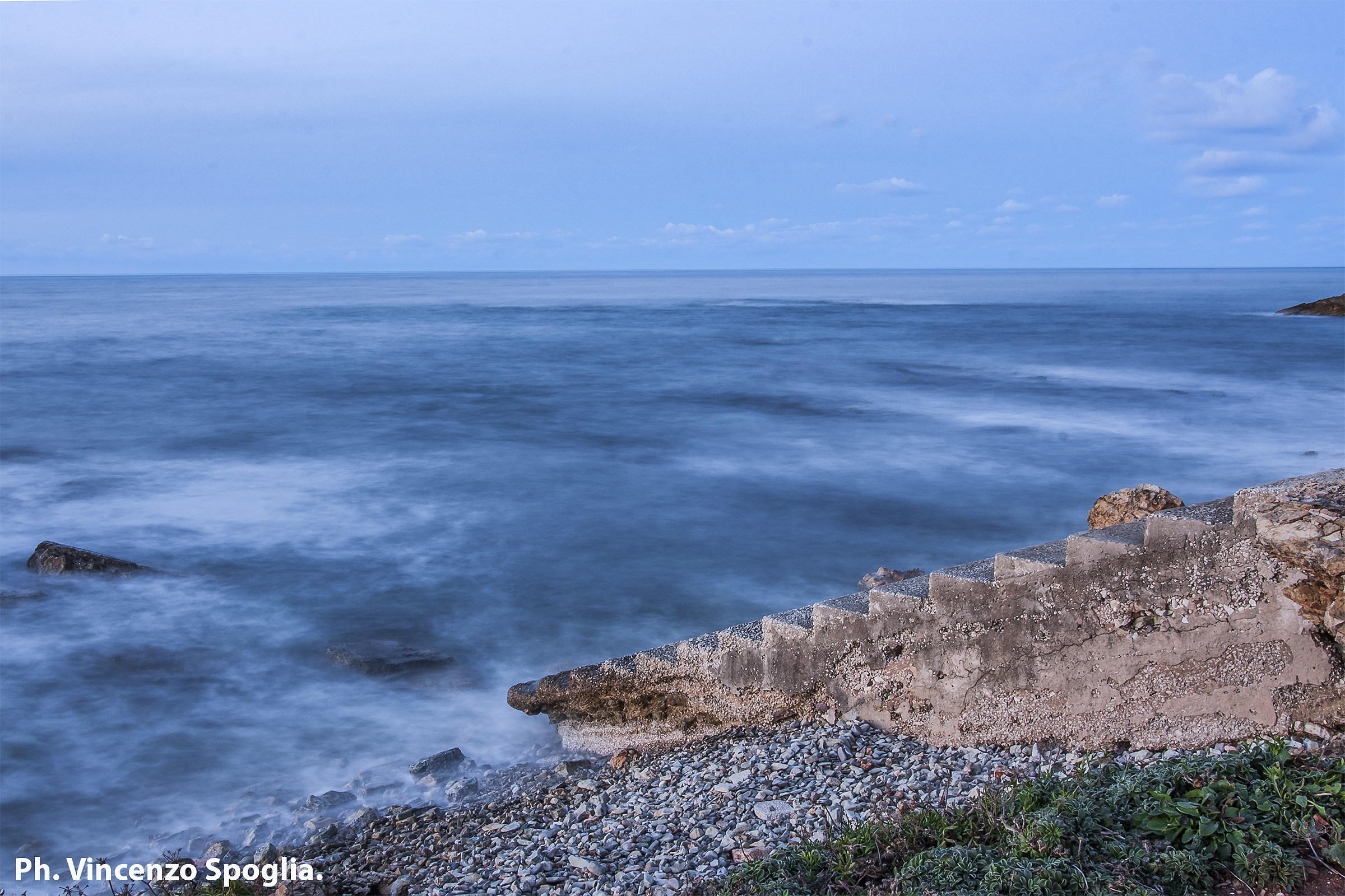 Scalinata sul mar
