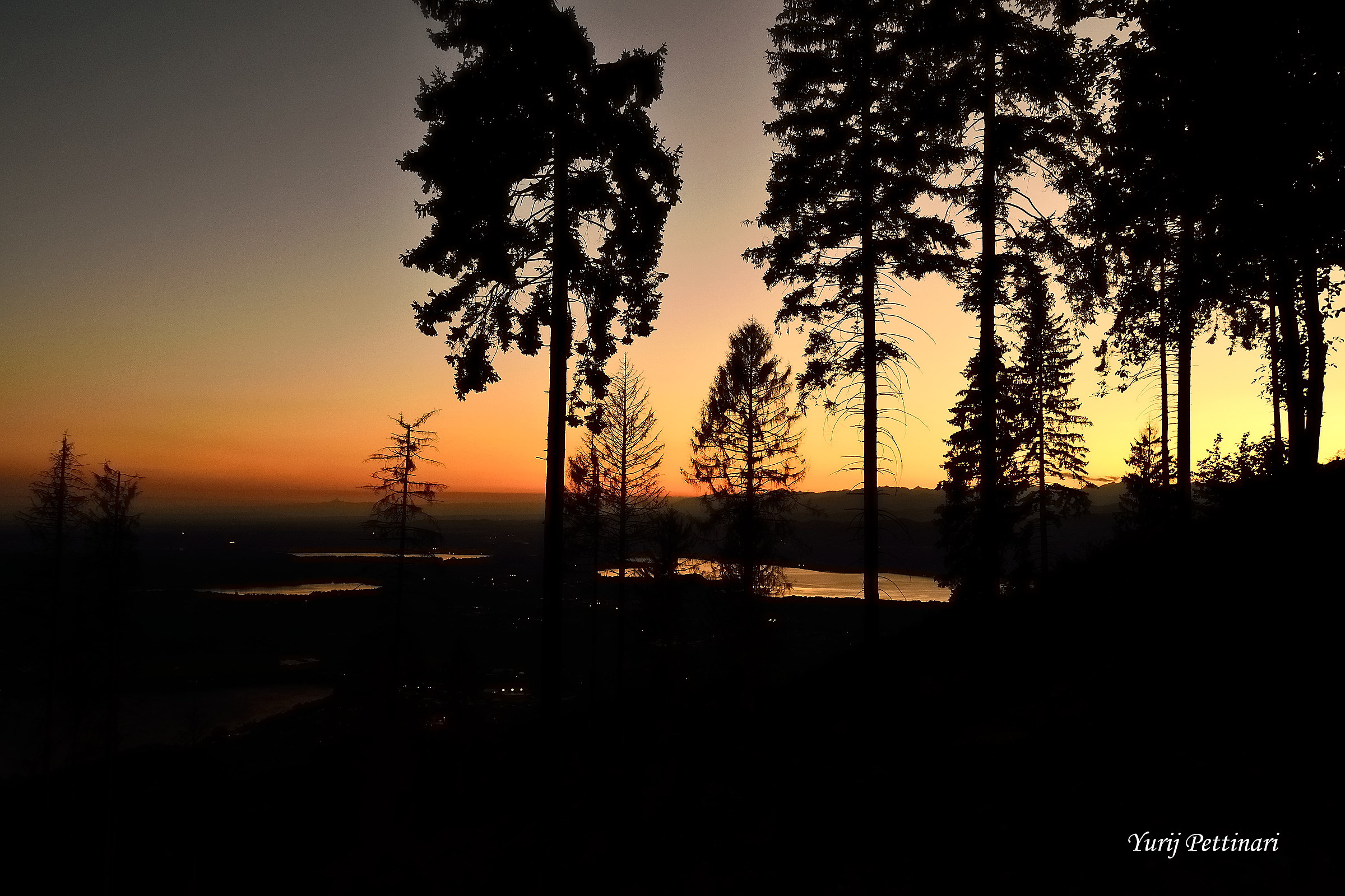 sunset from the Fort of Orino