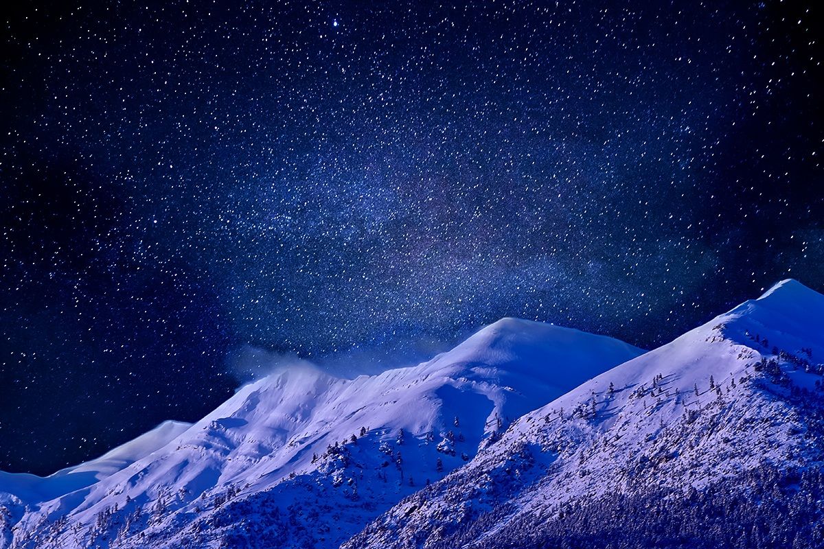 Stelle sopra Mt. Taigeto