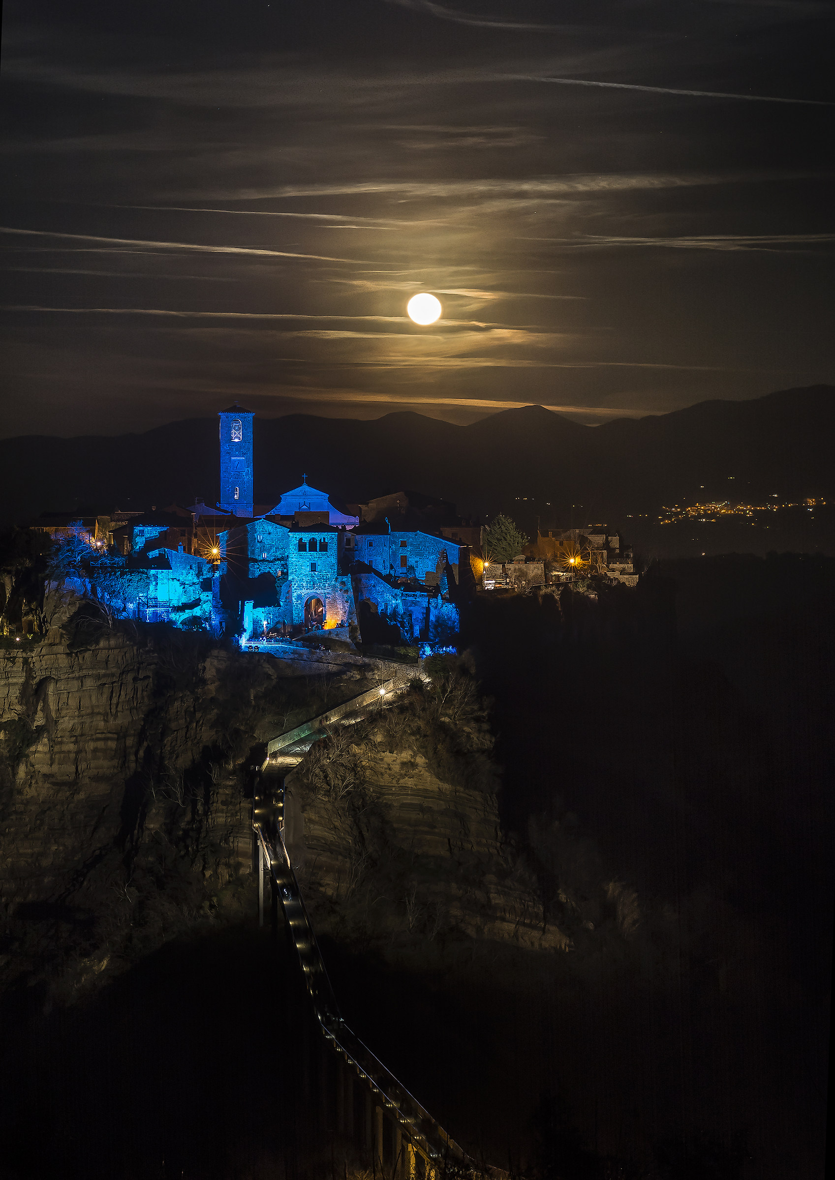 Civita in blue