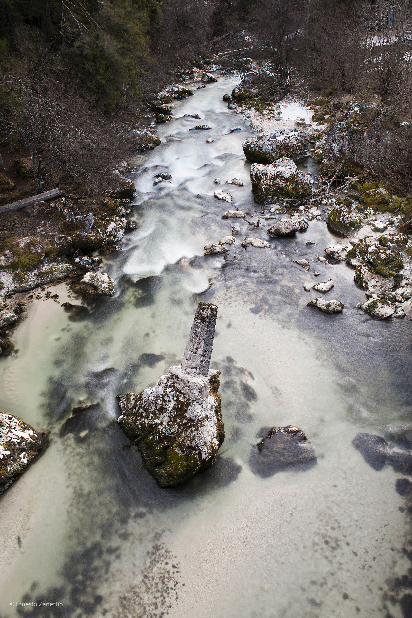 Debris in the stream