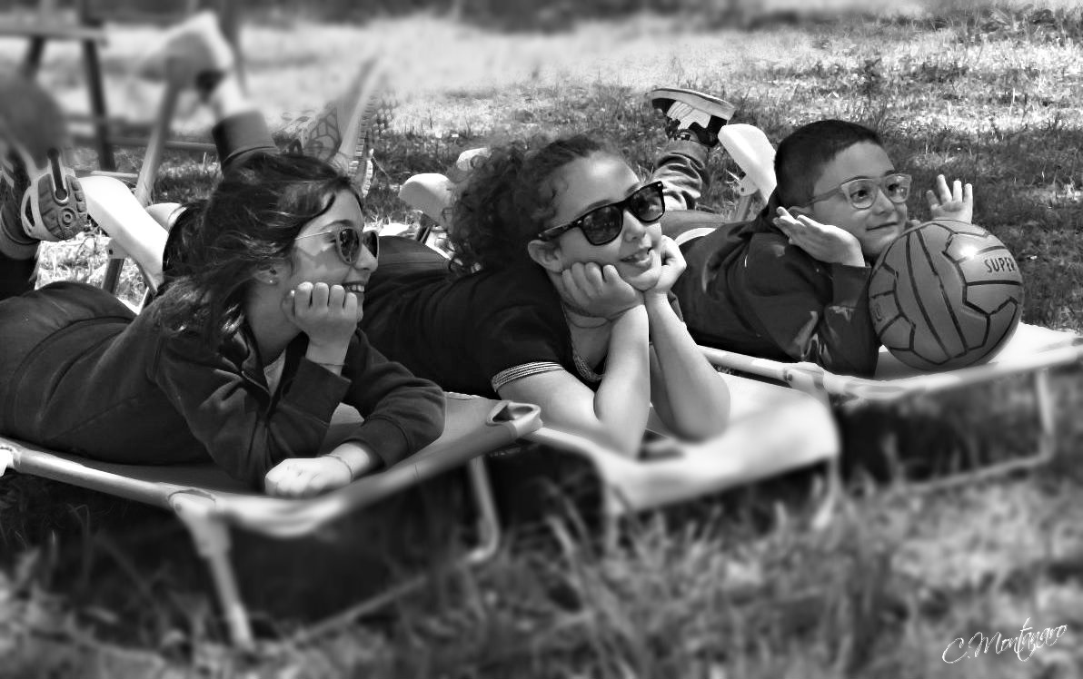 "Bambini sereni e spensierati"