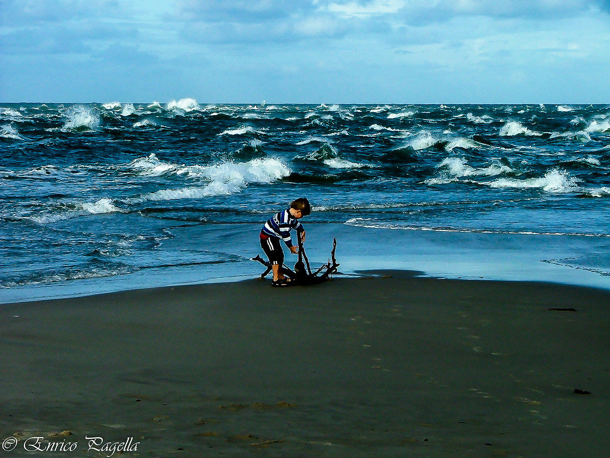 Grenen where the seas clash