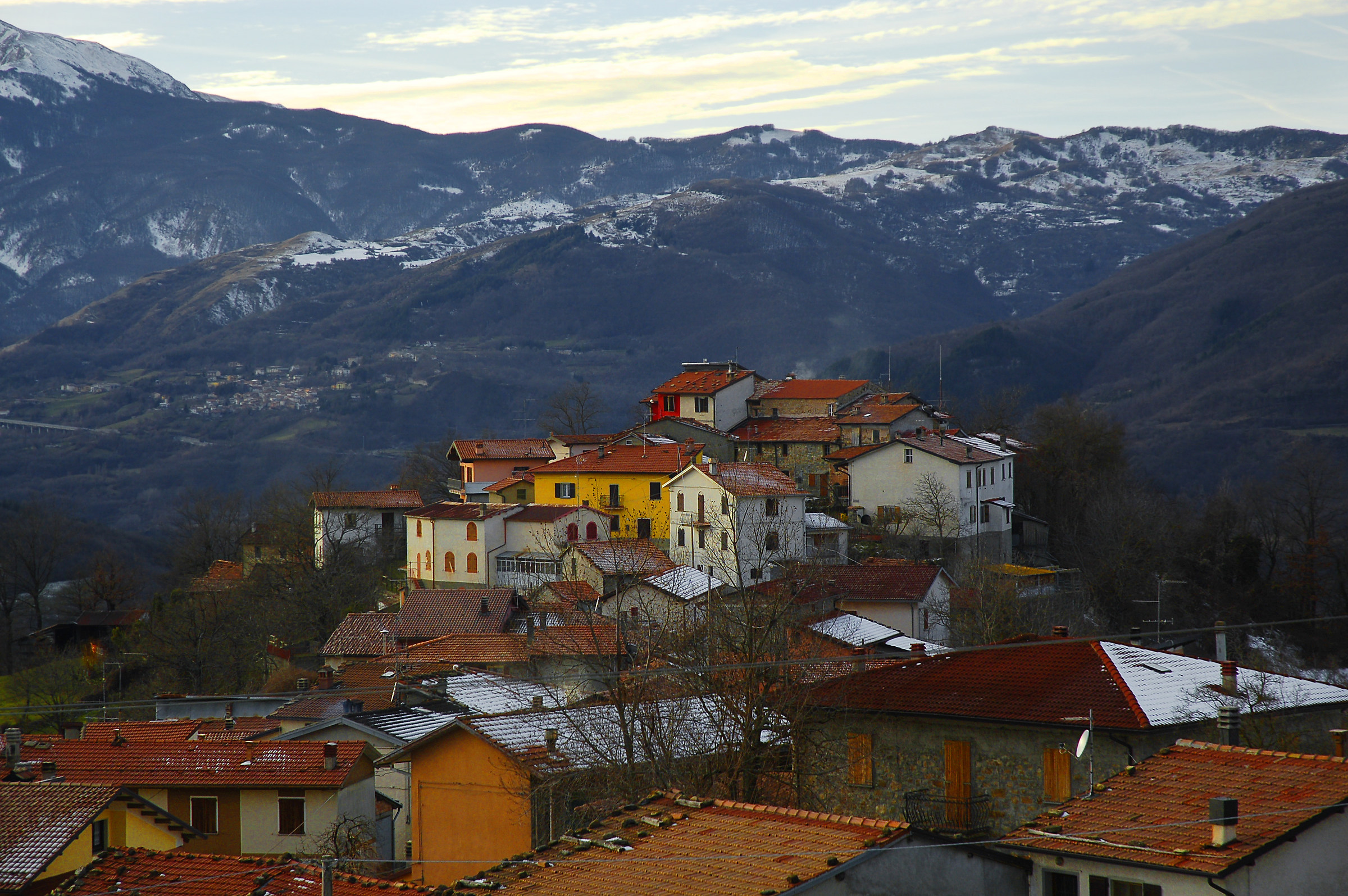Village in the Apennines Reggiano