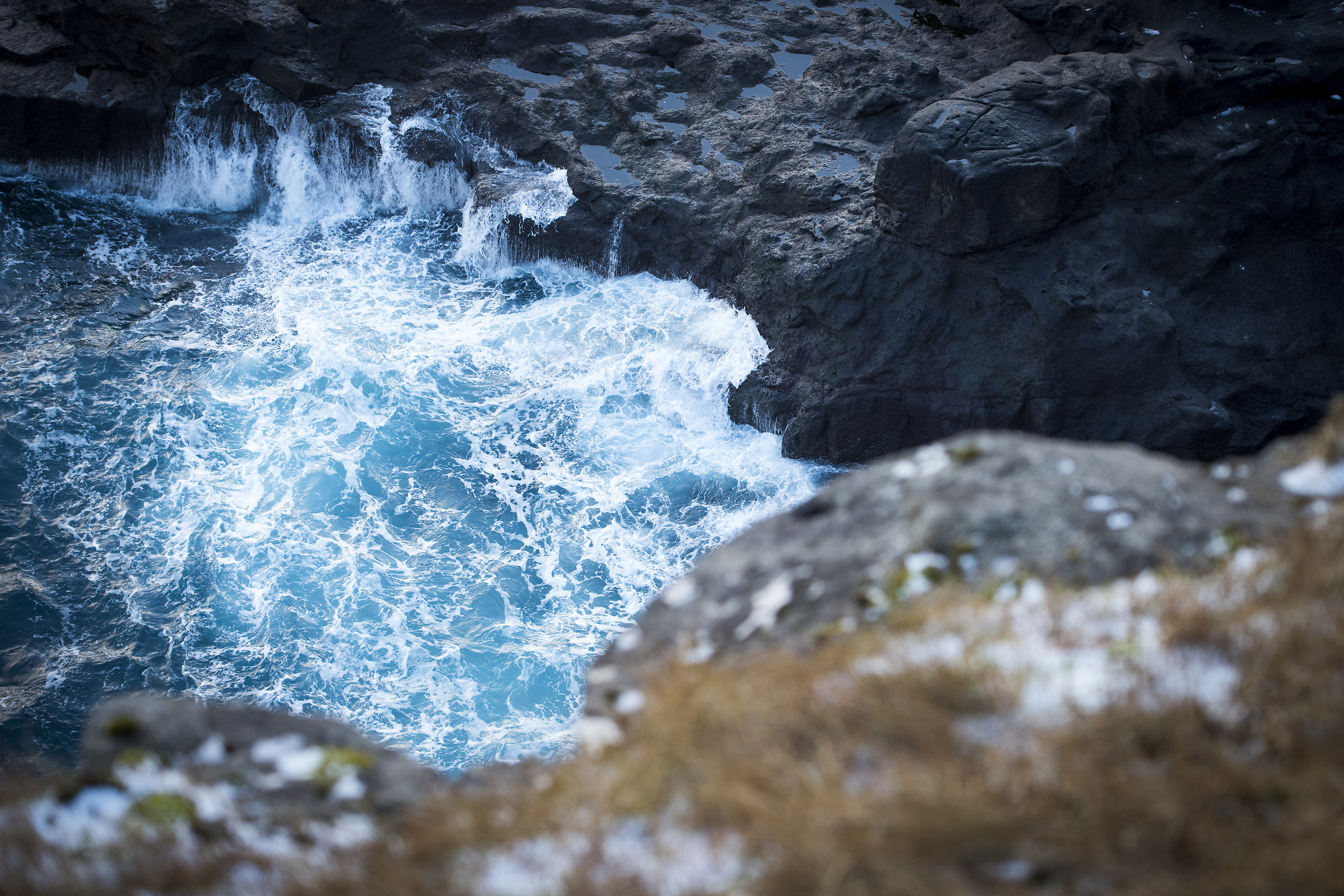 The waters of the Atlantic