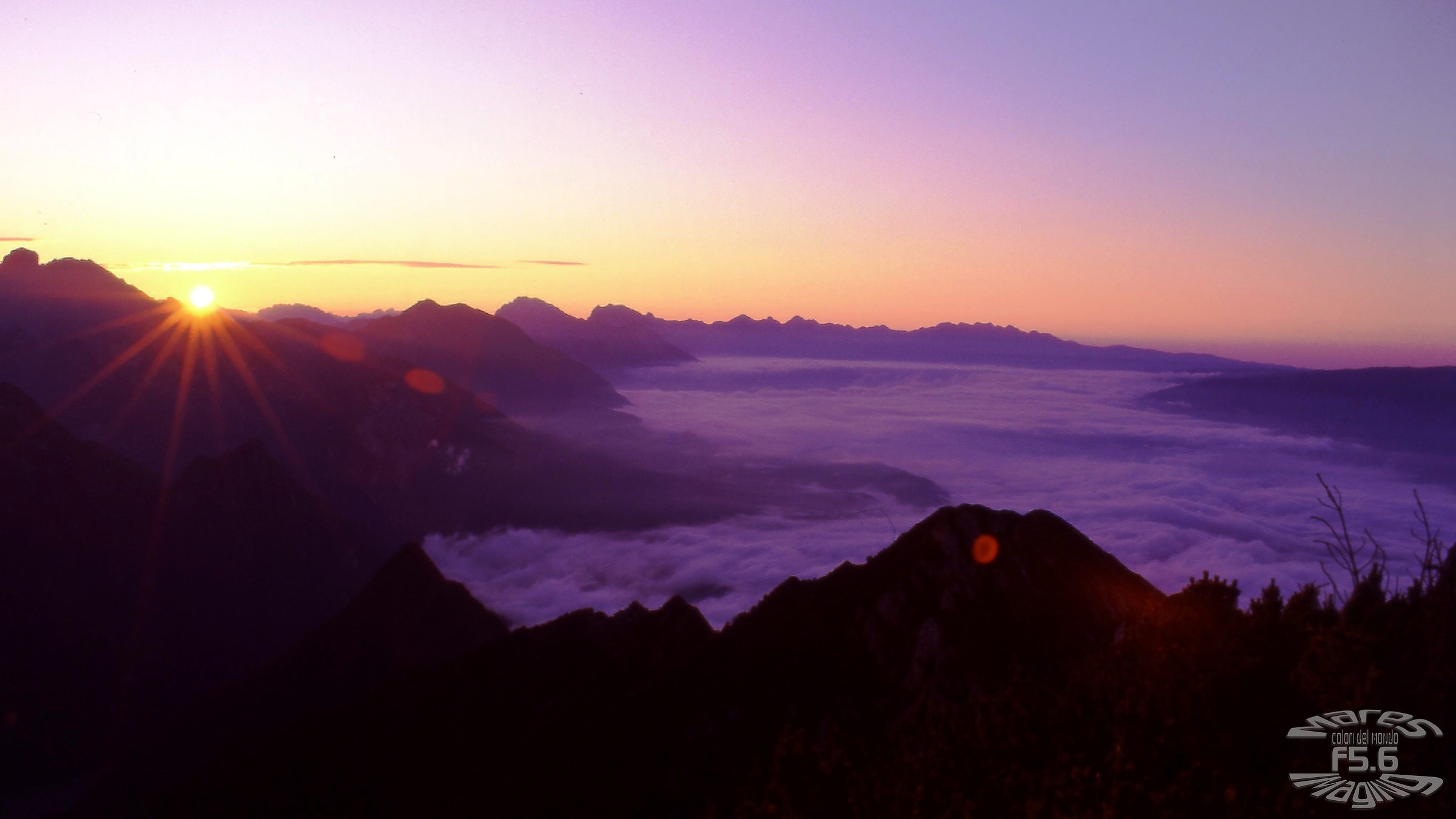 Sunrise on Valbelluna