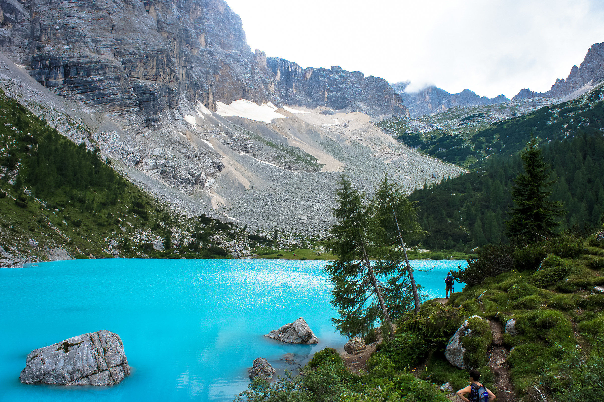 La fatica di una lunga camminata è sempre ripagata