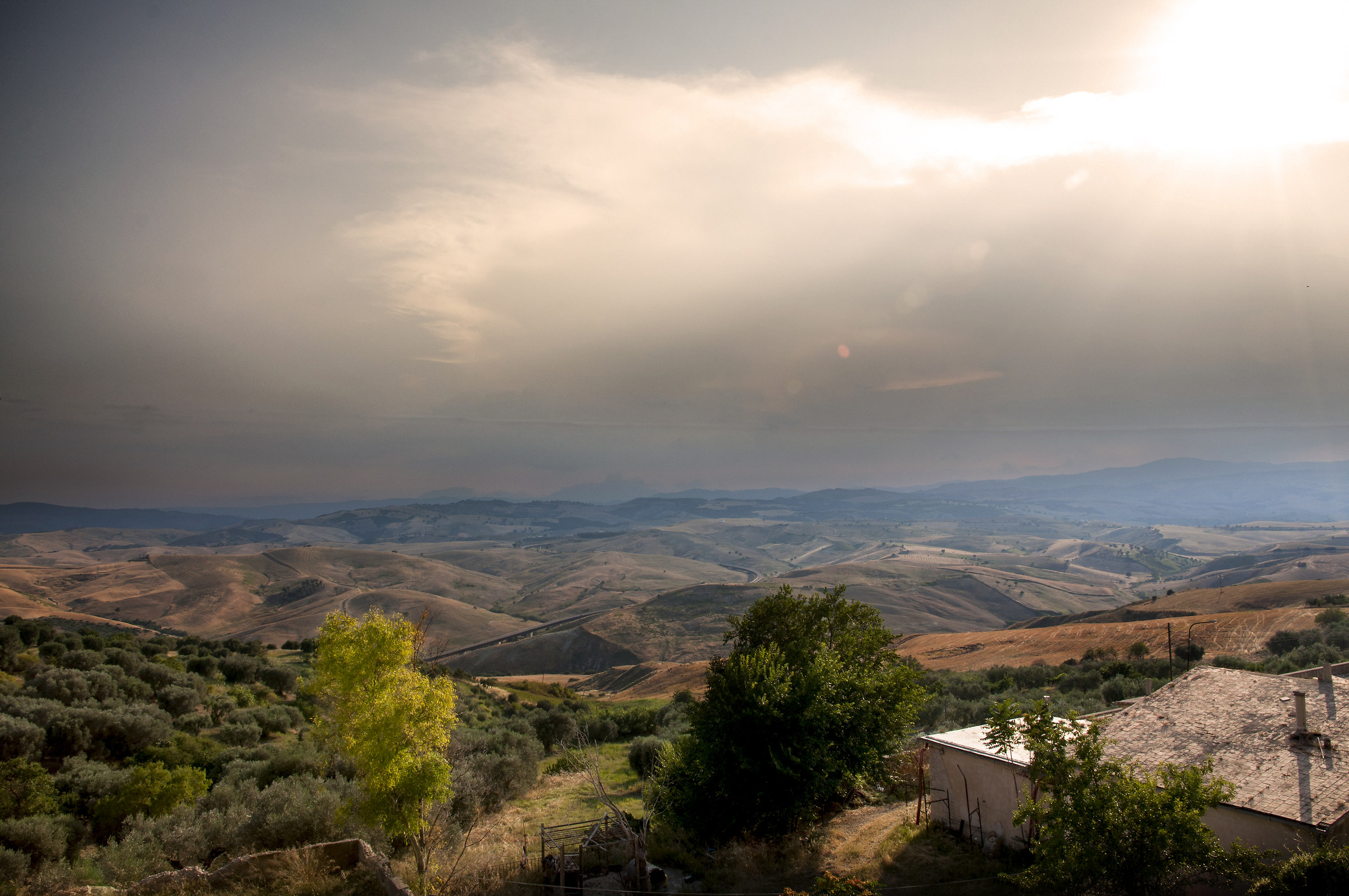The view that we see from Craco