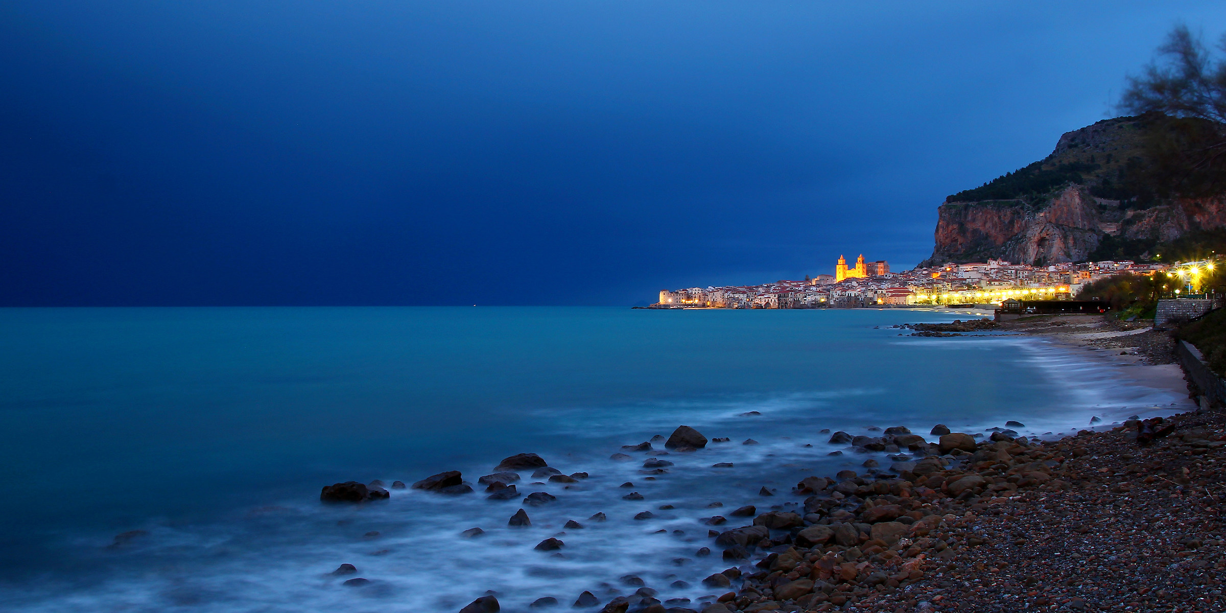 Cefalu, between the sea and history.