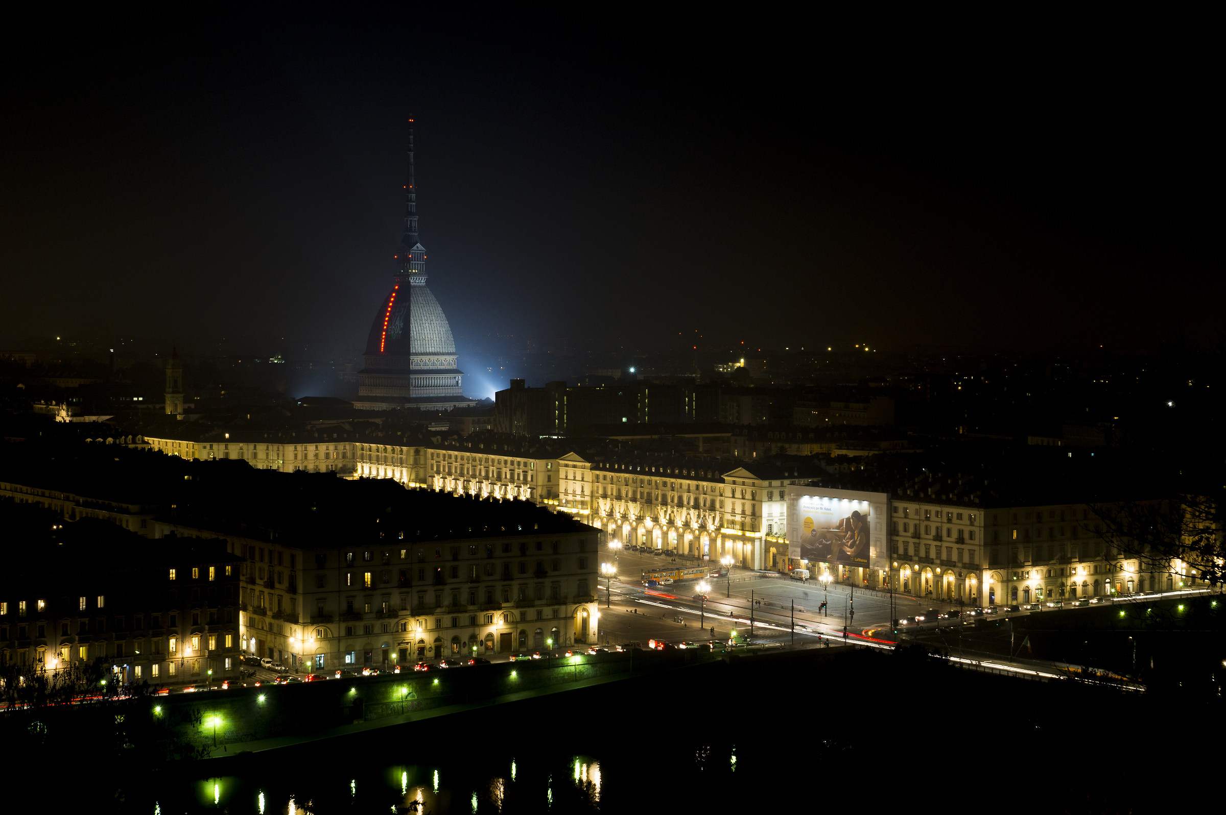 Piazza Vittorio and the Mole Antonelliana - Turin