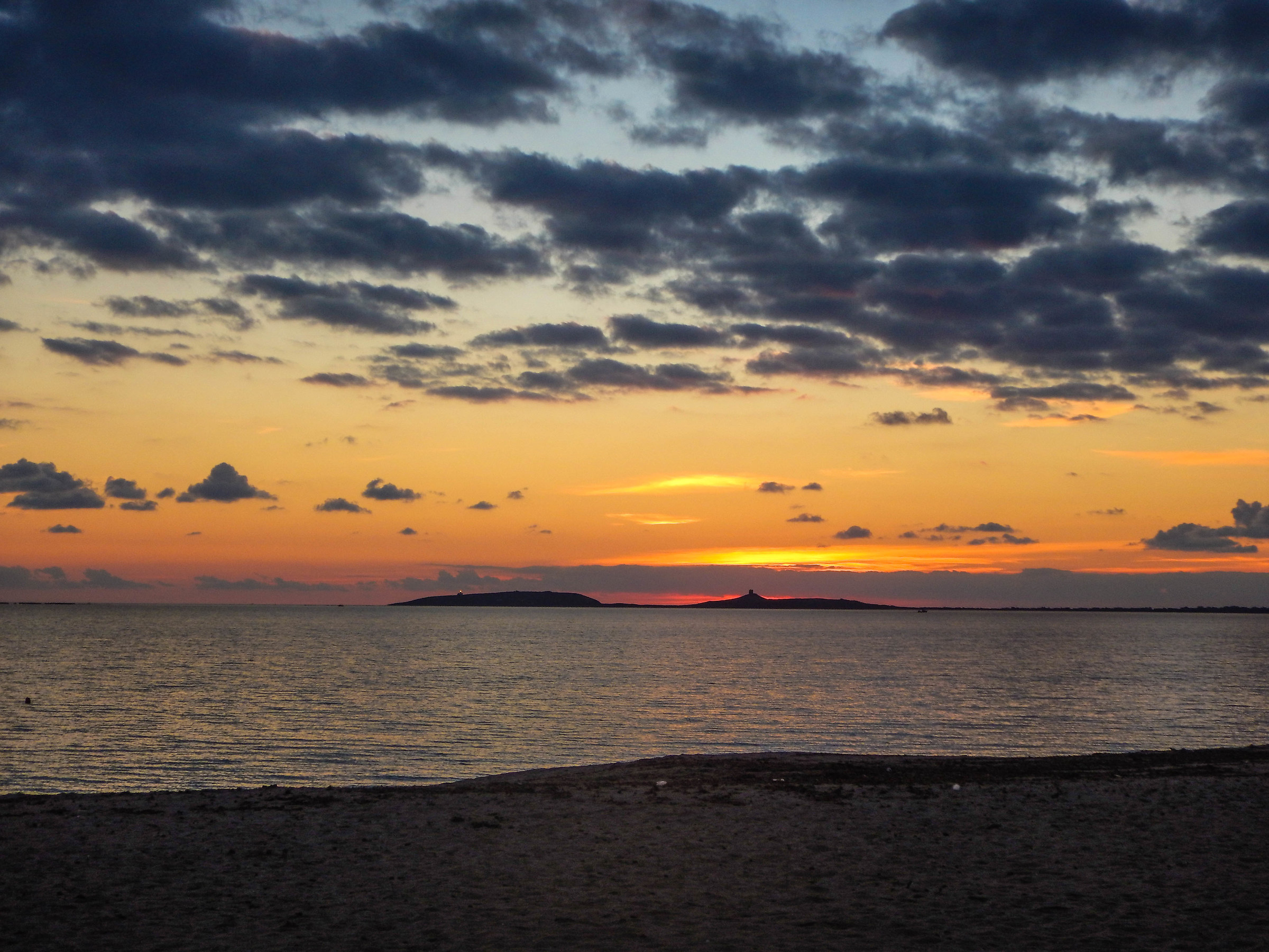 Tramonto a Torre Grande