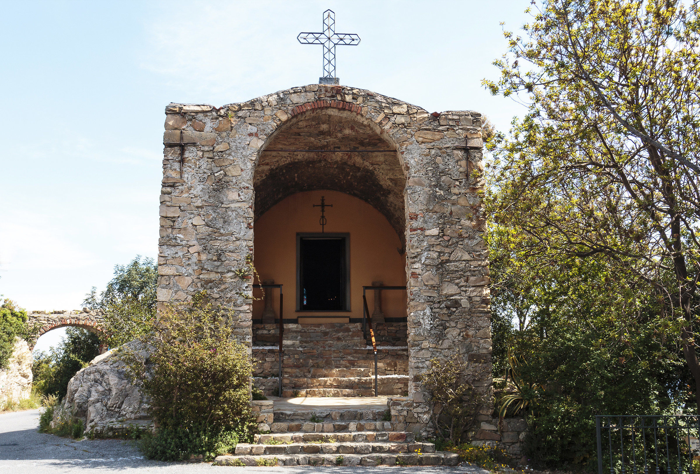 Alassio (Fraz. Solva) - Church of Santa Croce.