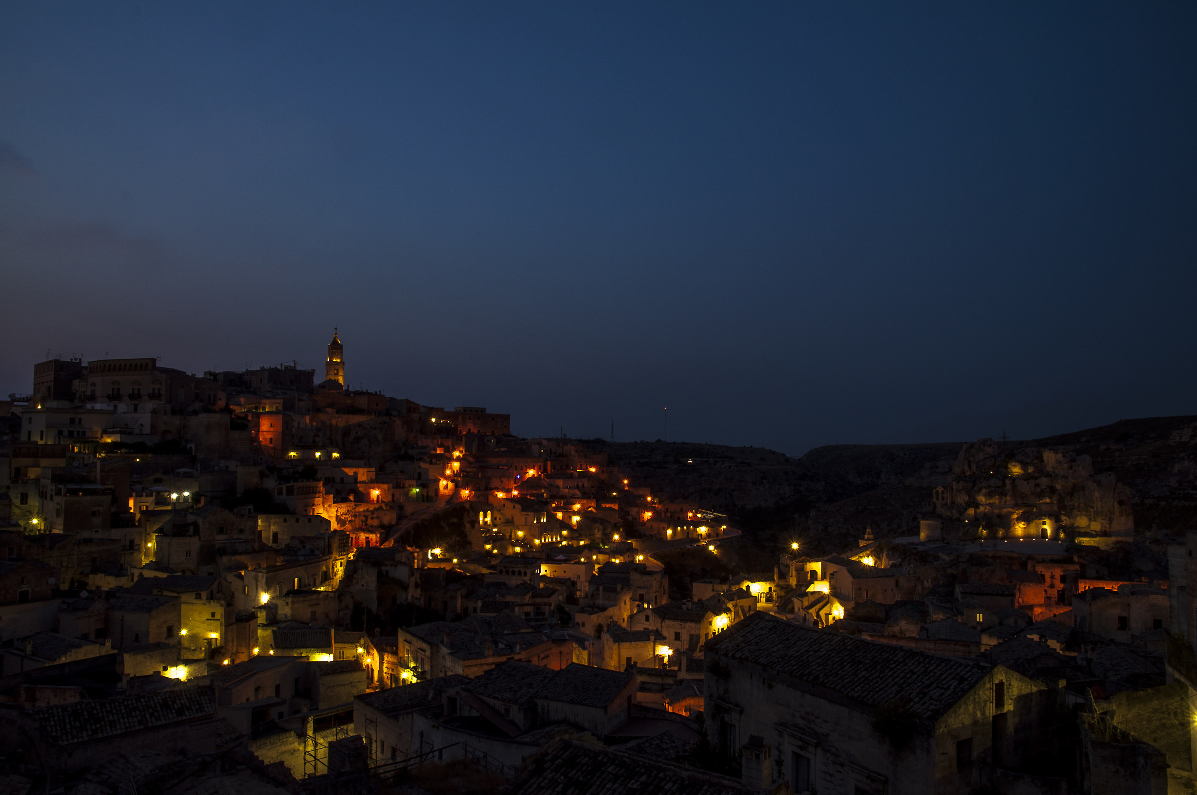 Matera night