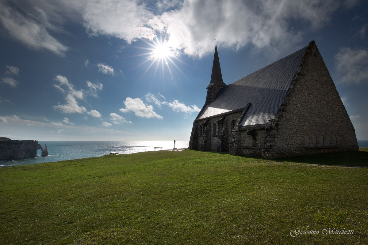 Etretat Chapelle Notre dame de la Garde