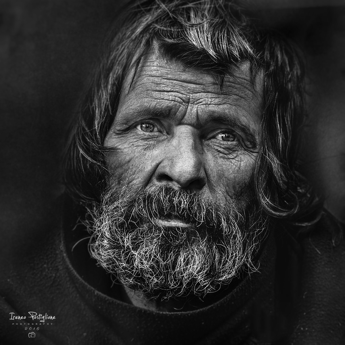 The look of suffering