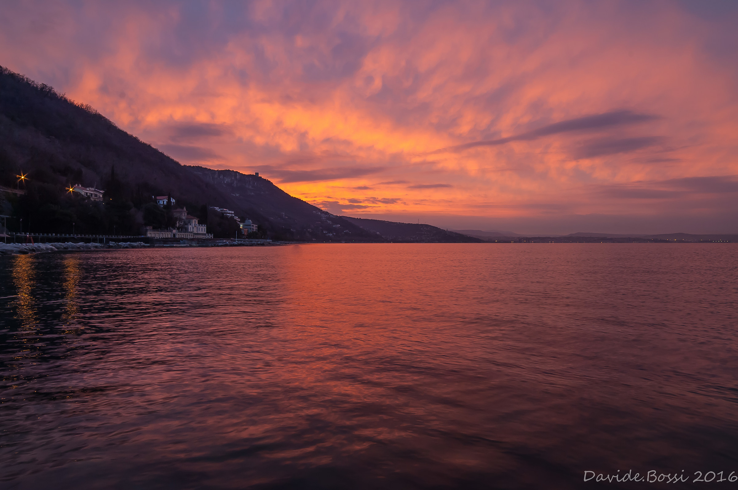 Alba a Trieste -Miramare