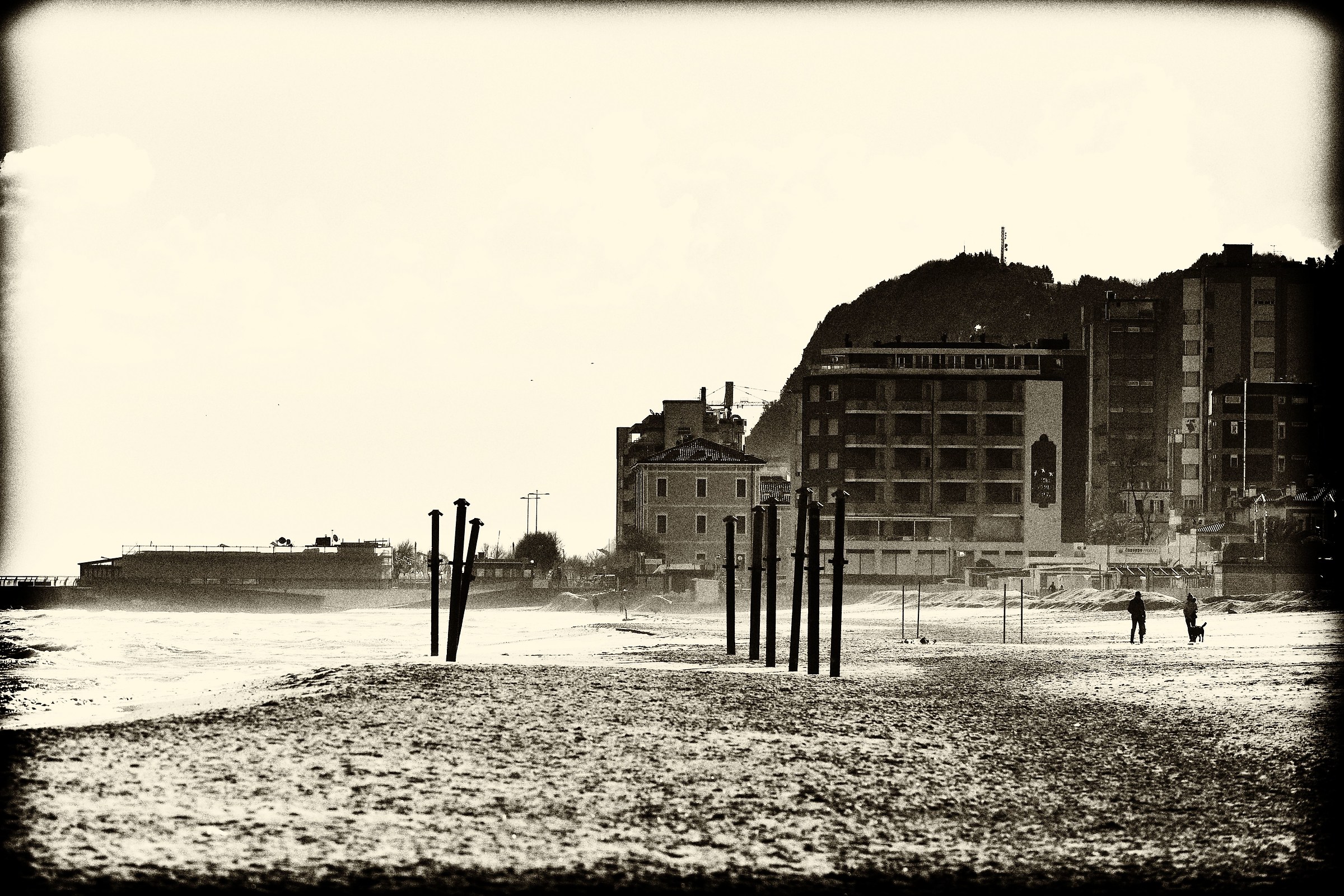 Passeggiando in riva al mare...