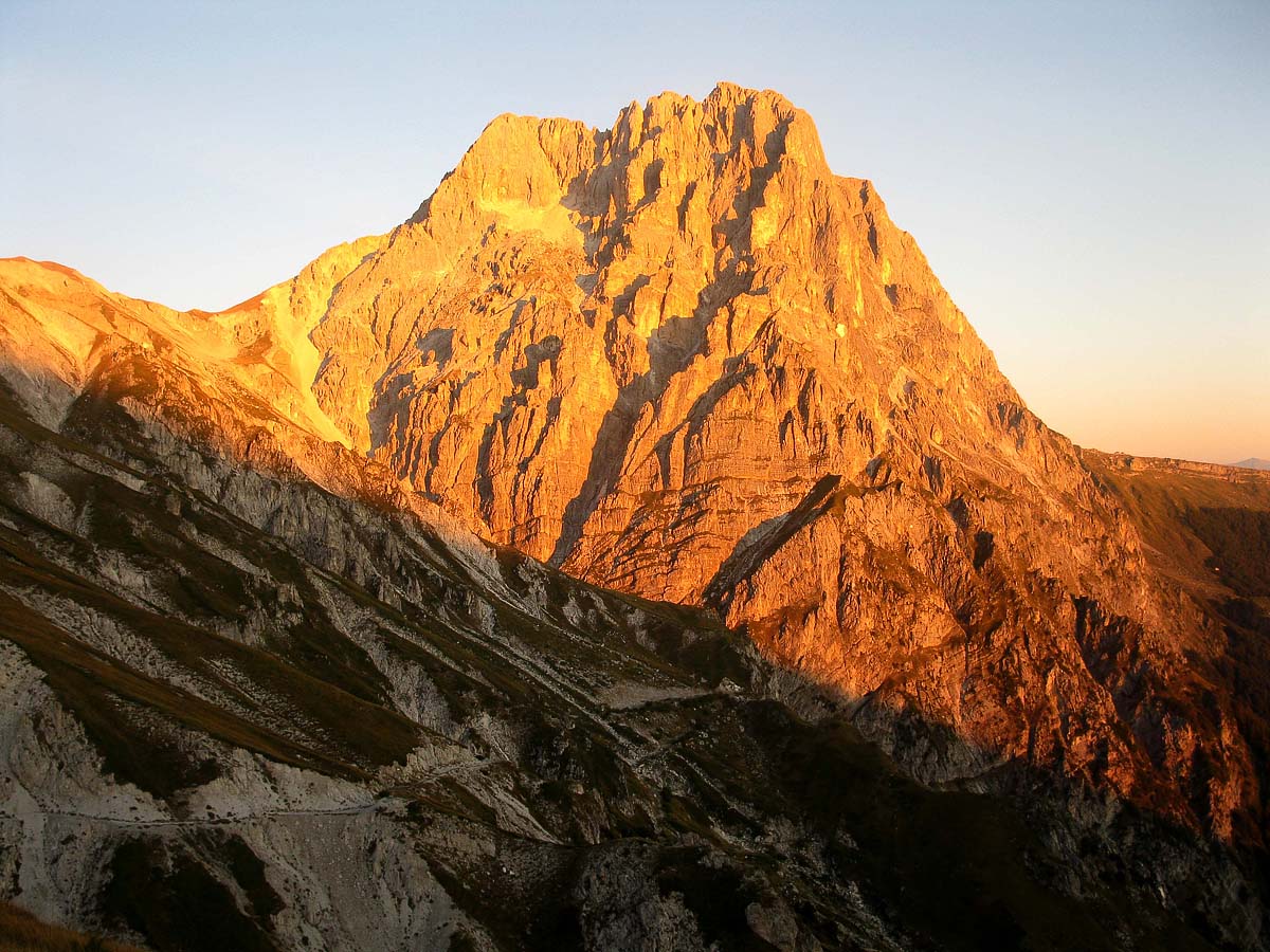 Gran Sasso all' alba