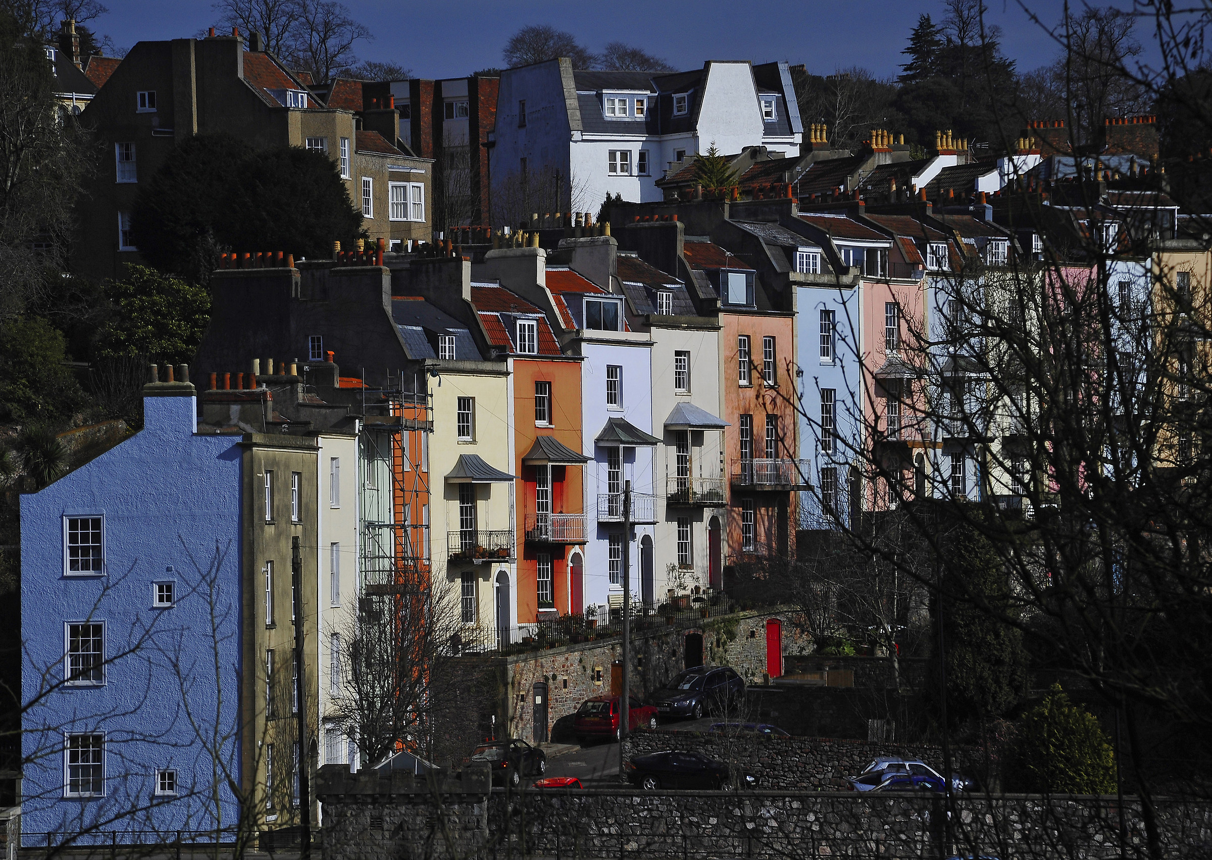 Le pile di colore Candy-di Clifton bordo ...