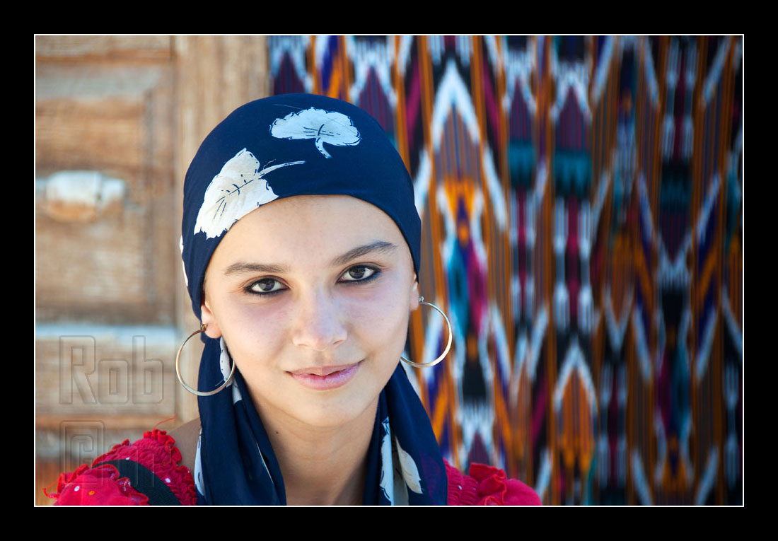 Ragazza uzbeka