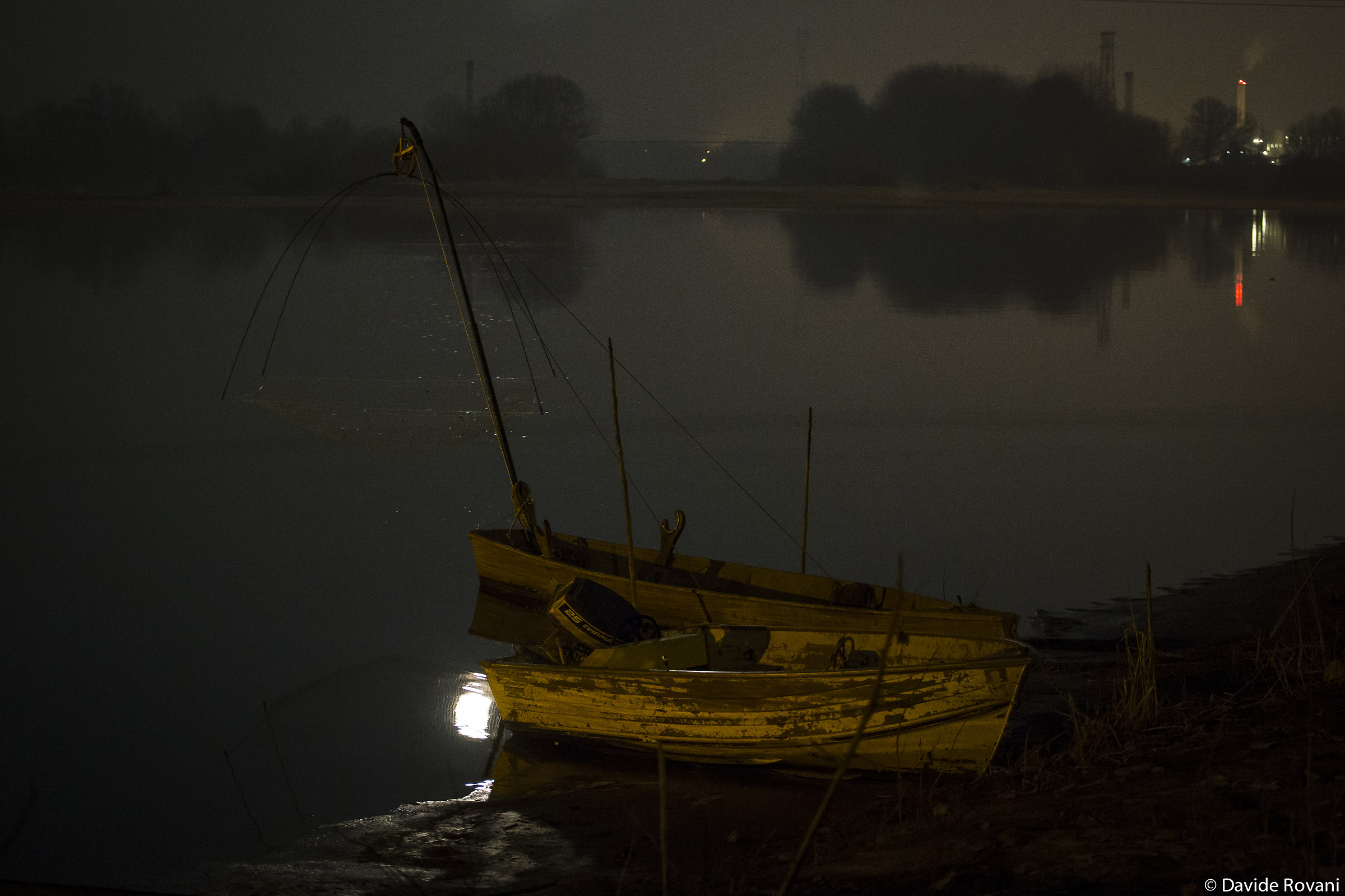 In riva al Po a Piacenza