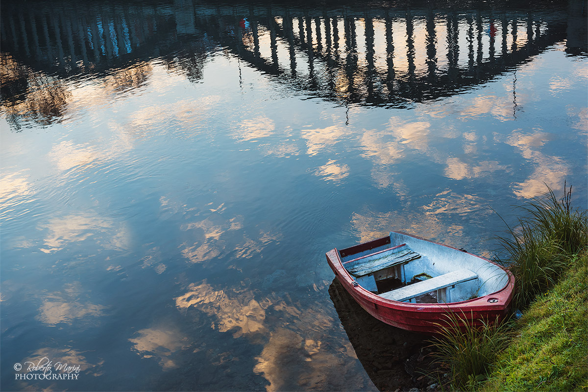 under the bridge of Brivio