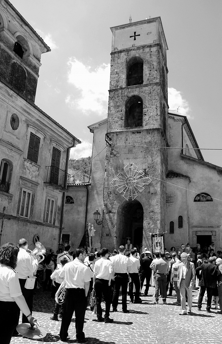Il campanile della chiesa di S. Giovanni Battista