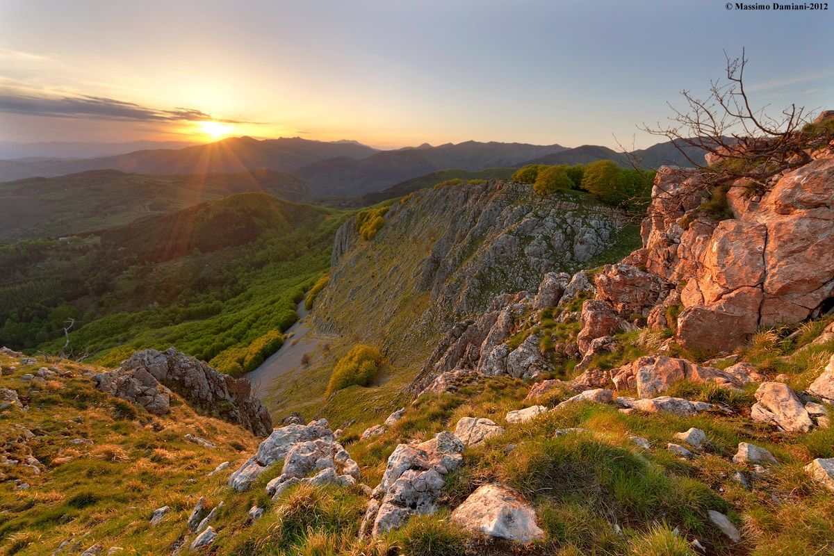 Tramonto Pania di Corfino