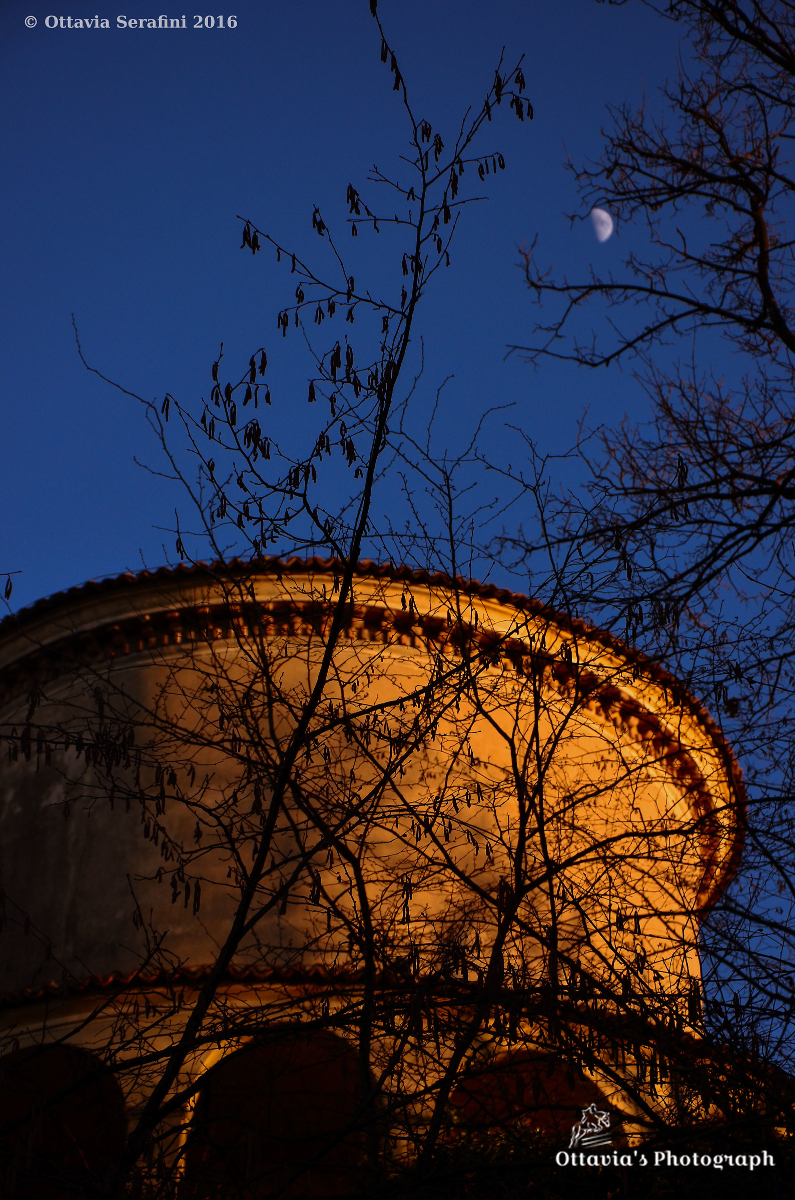 Sunset at the Sanctuary of Crea