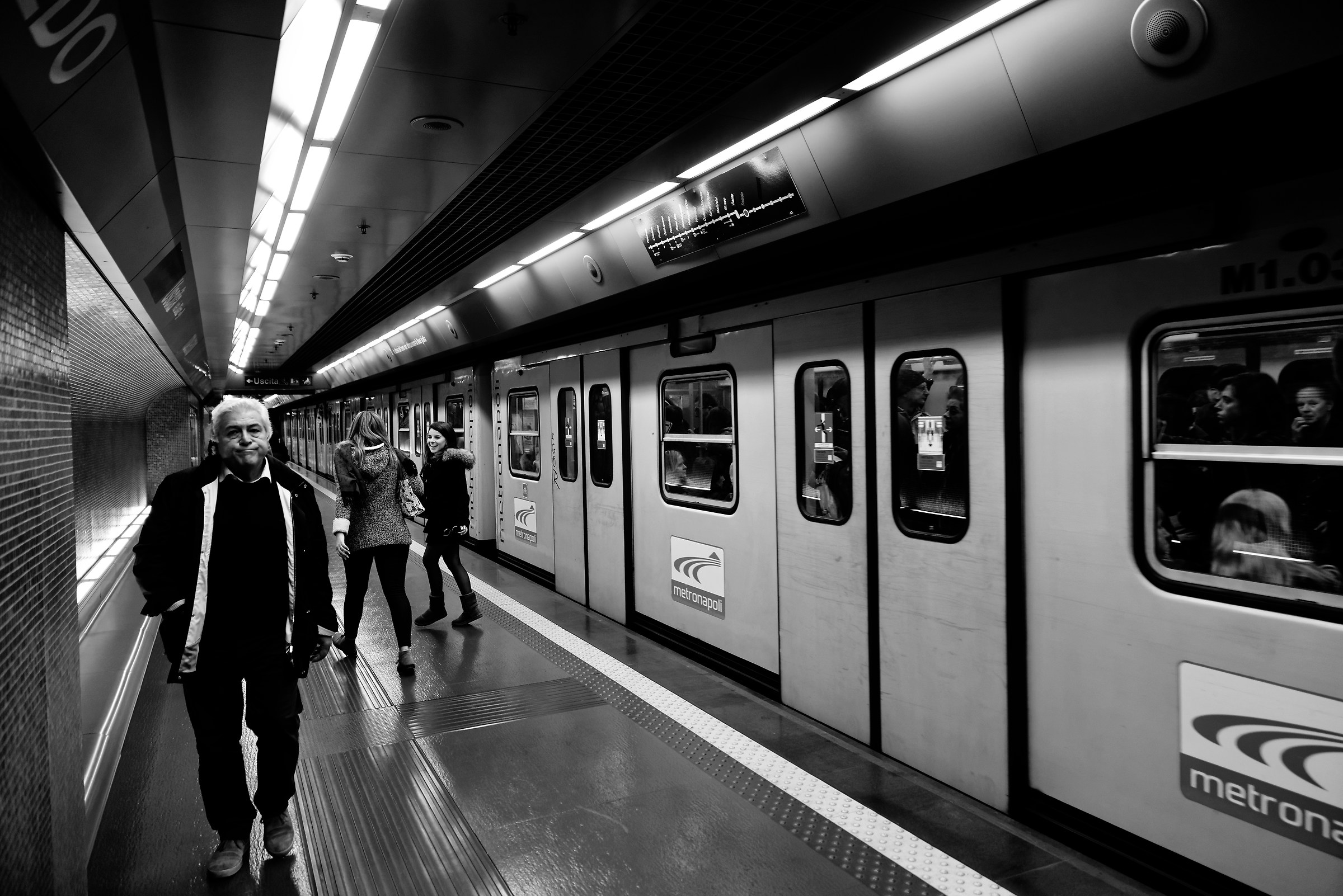 I snort, you laugh and she scratches his chin