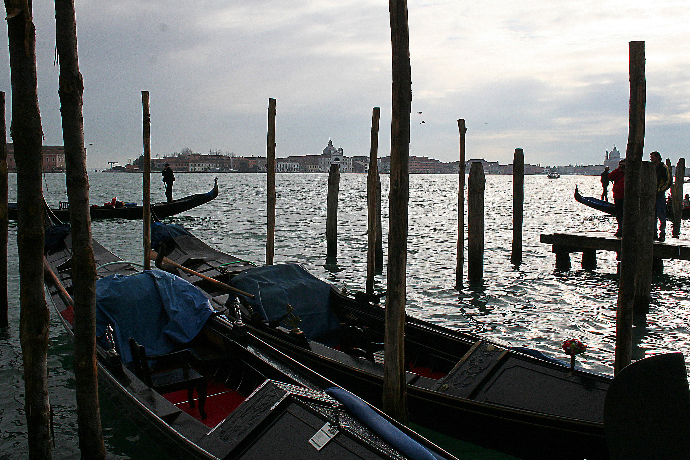 tramonto sulla laguna