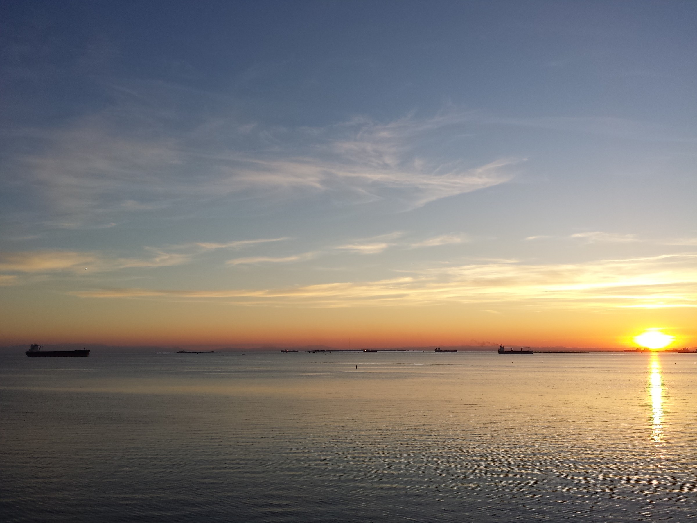 Tramonto sul Golfo di Taranto