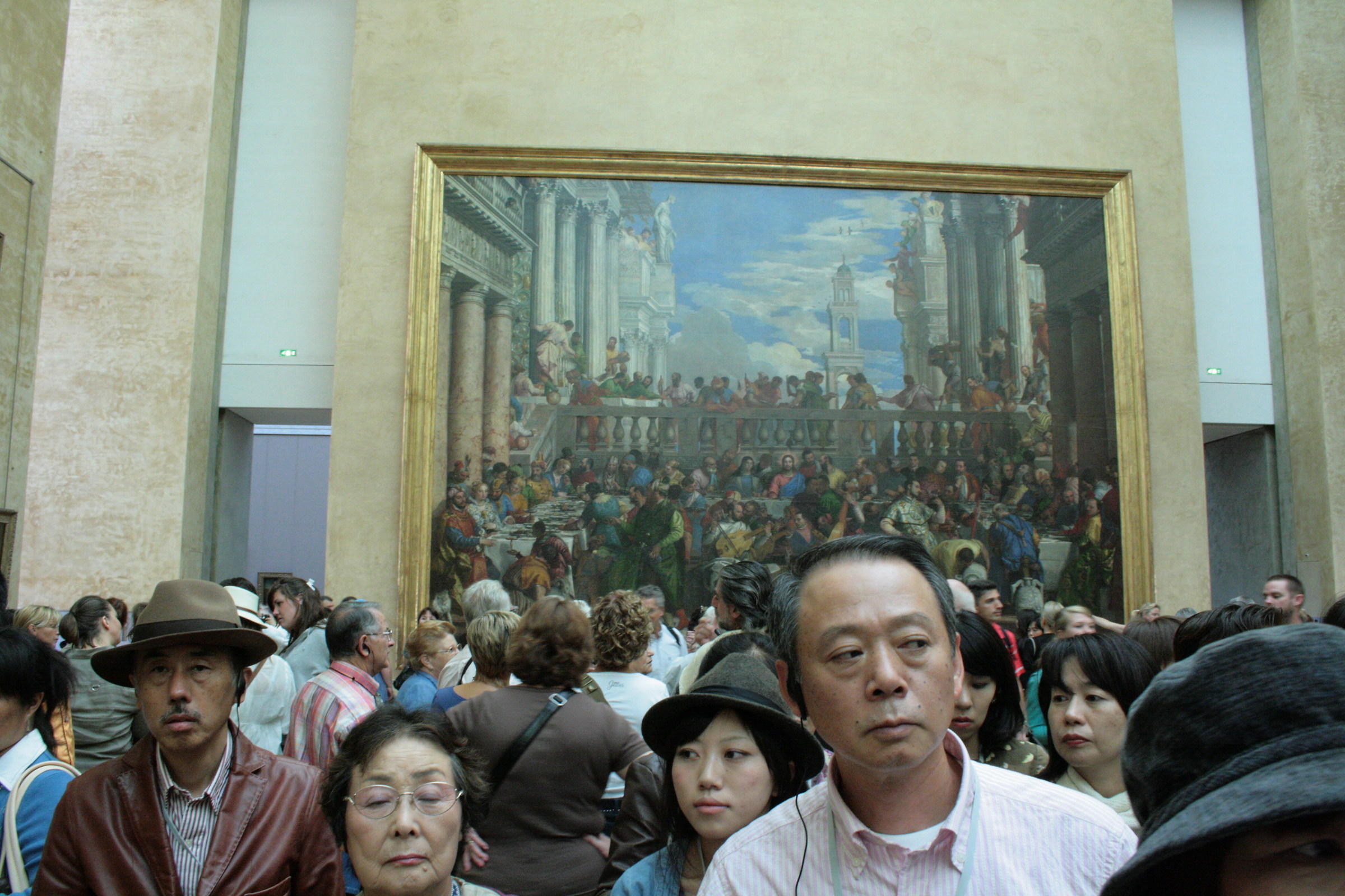 davanti alla gioconda