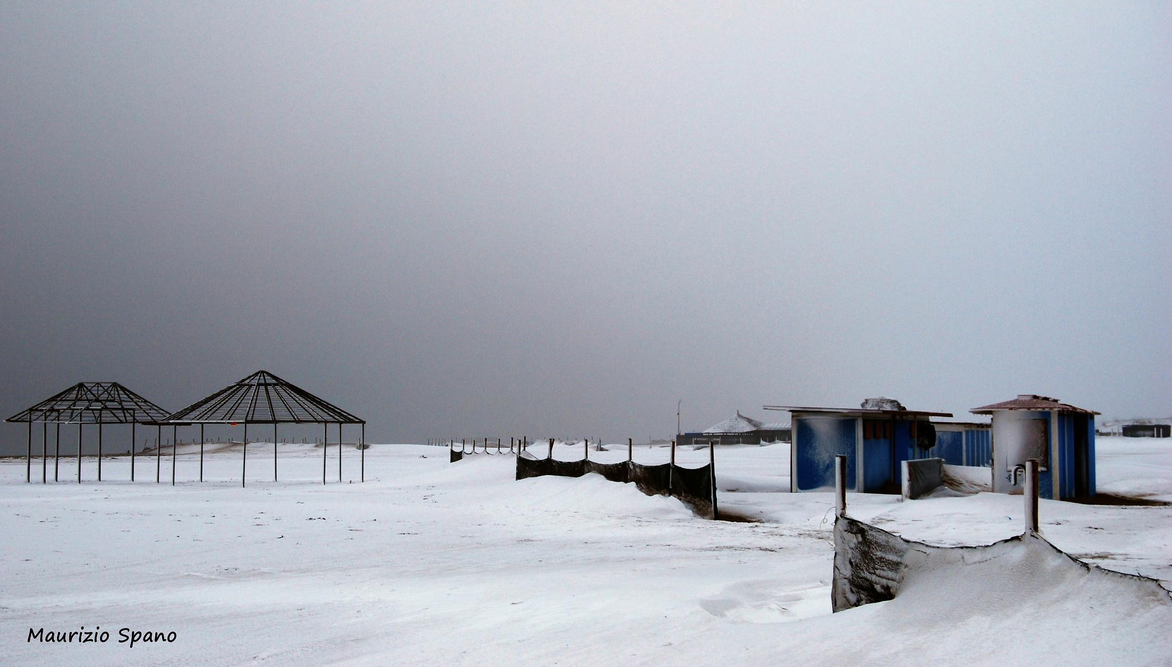 Spiaggia d'inverno