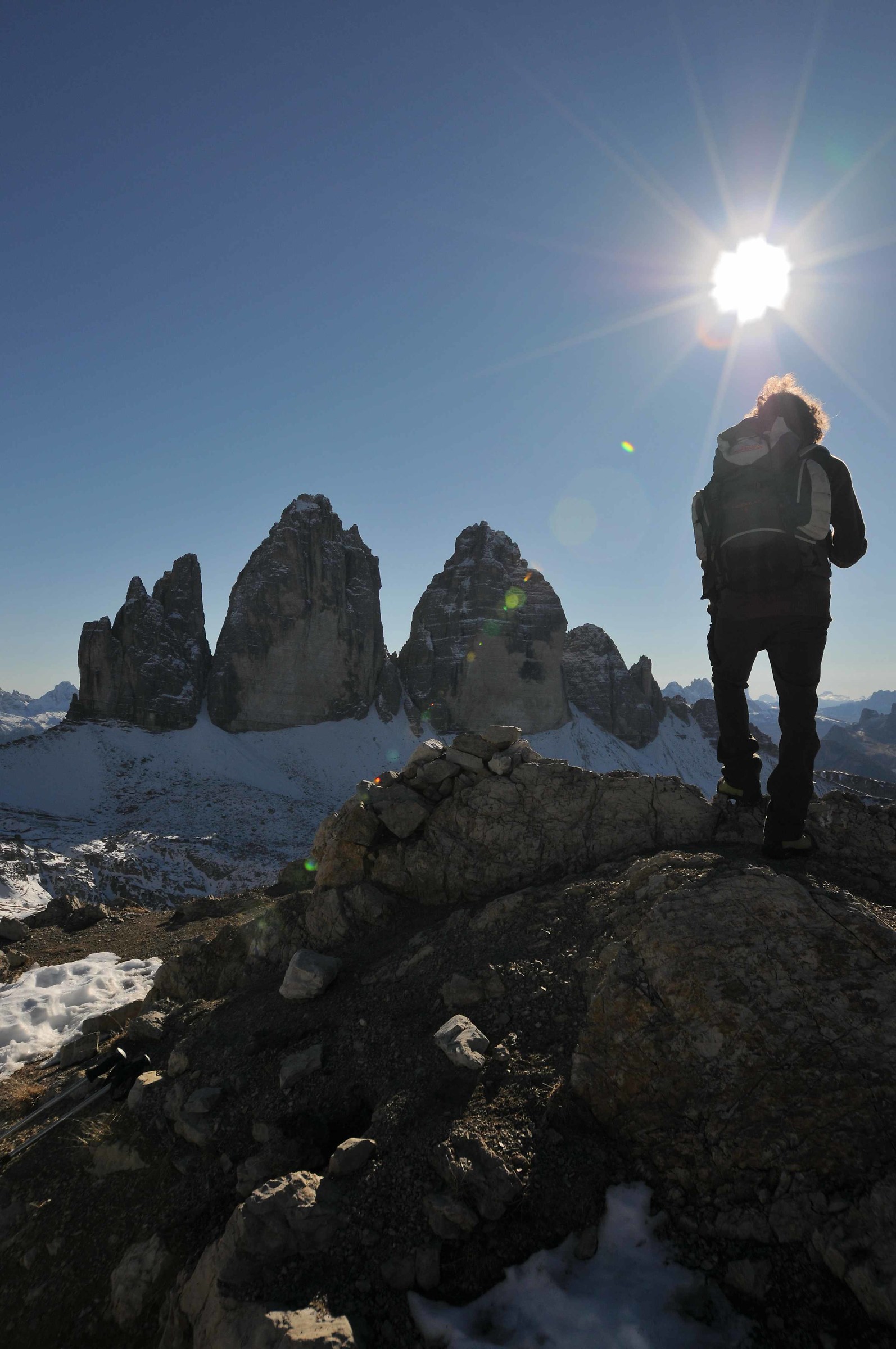 View of the Three Peaks from Sasso di Sesto 1