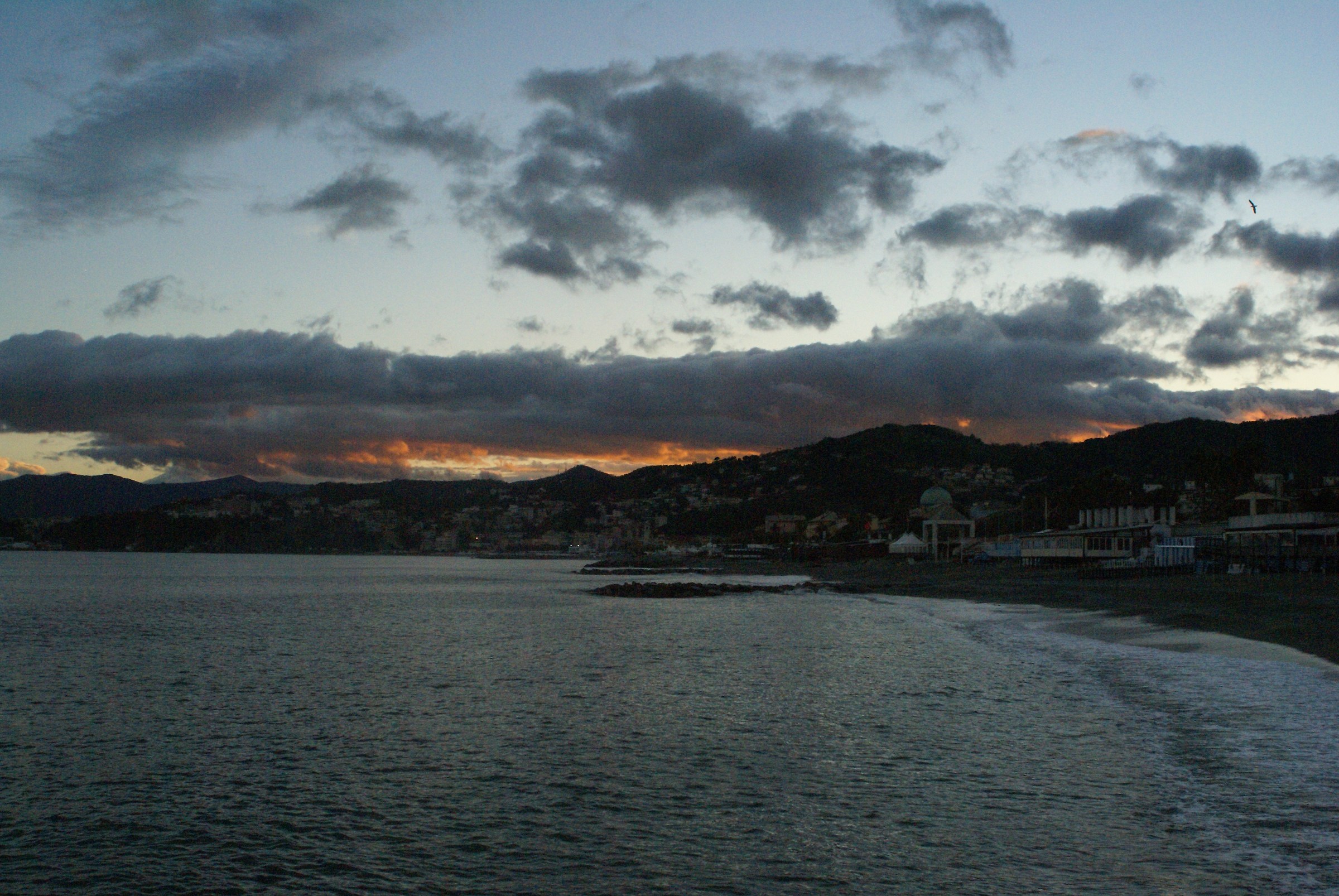 Albisola al tramonto