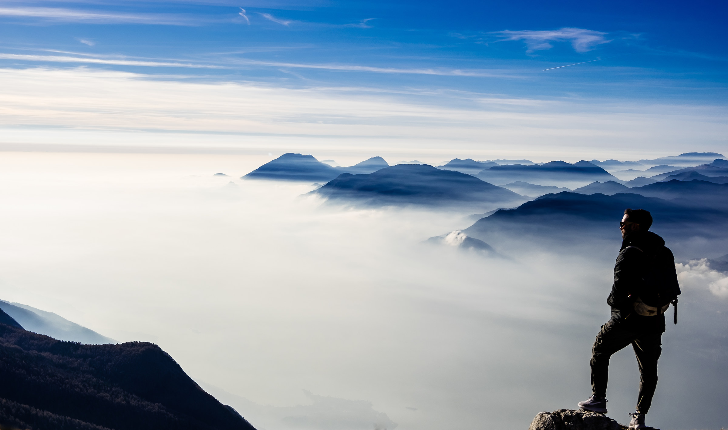 un mare di nebbia :)