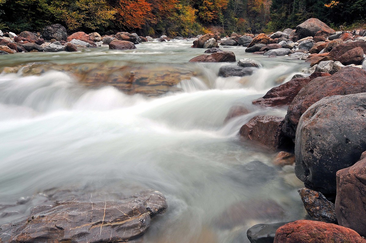 Torrente Slizza-Julian Alps