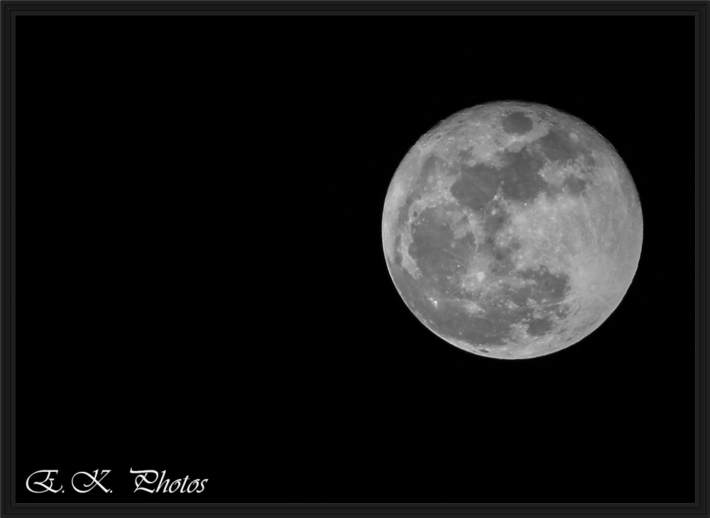 full moon - Sunday, 24/01/2016