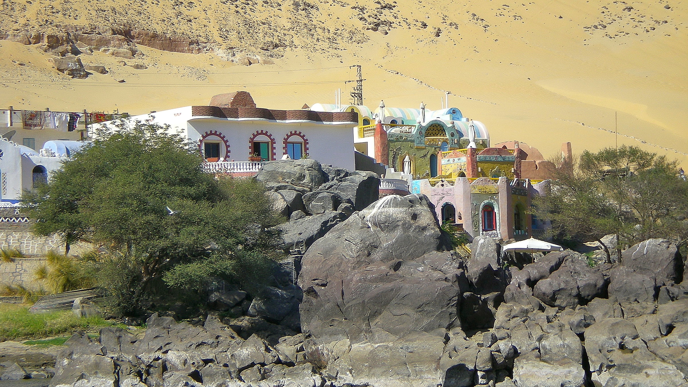 Nubian village