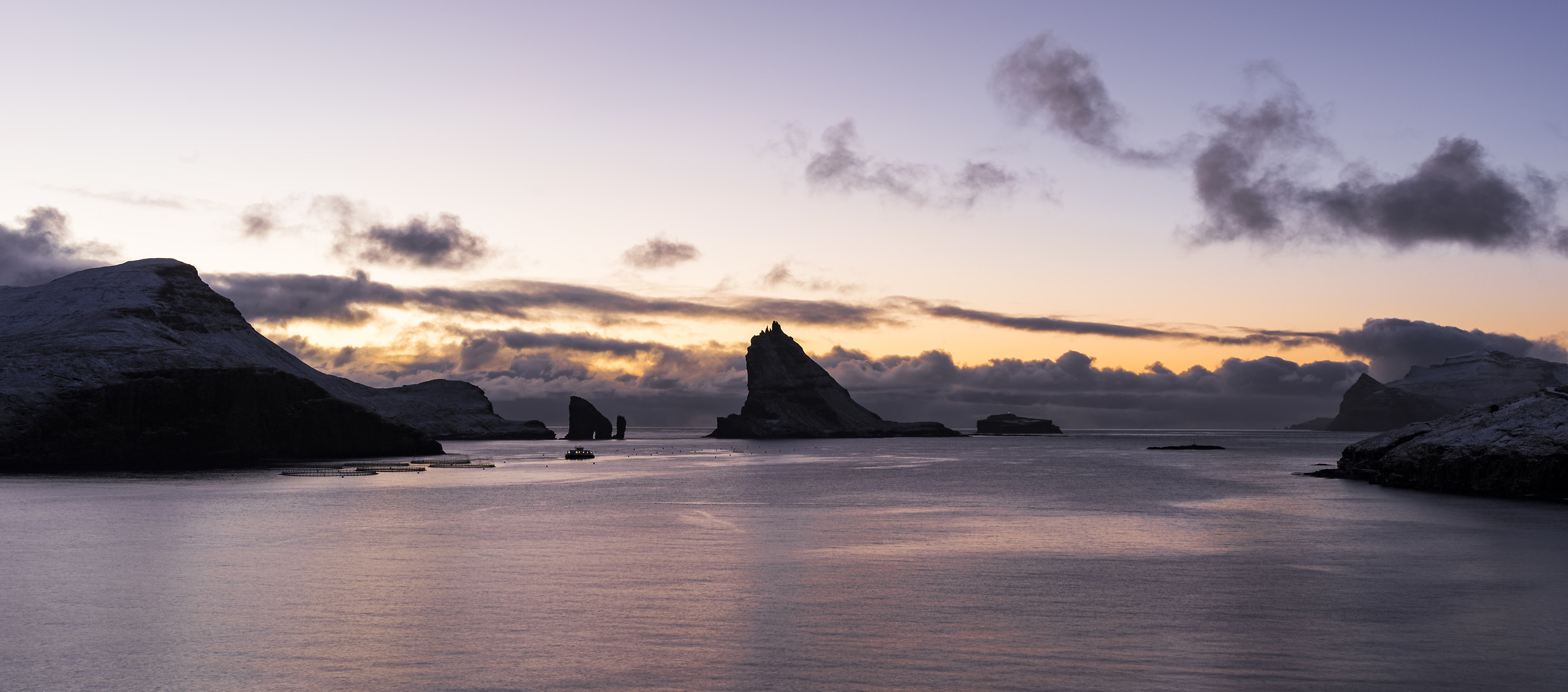 Sunset to the Faroe Islands