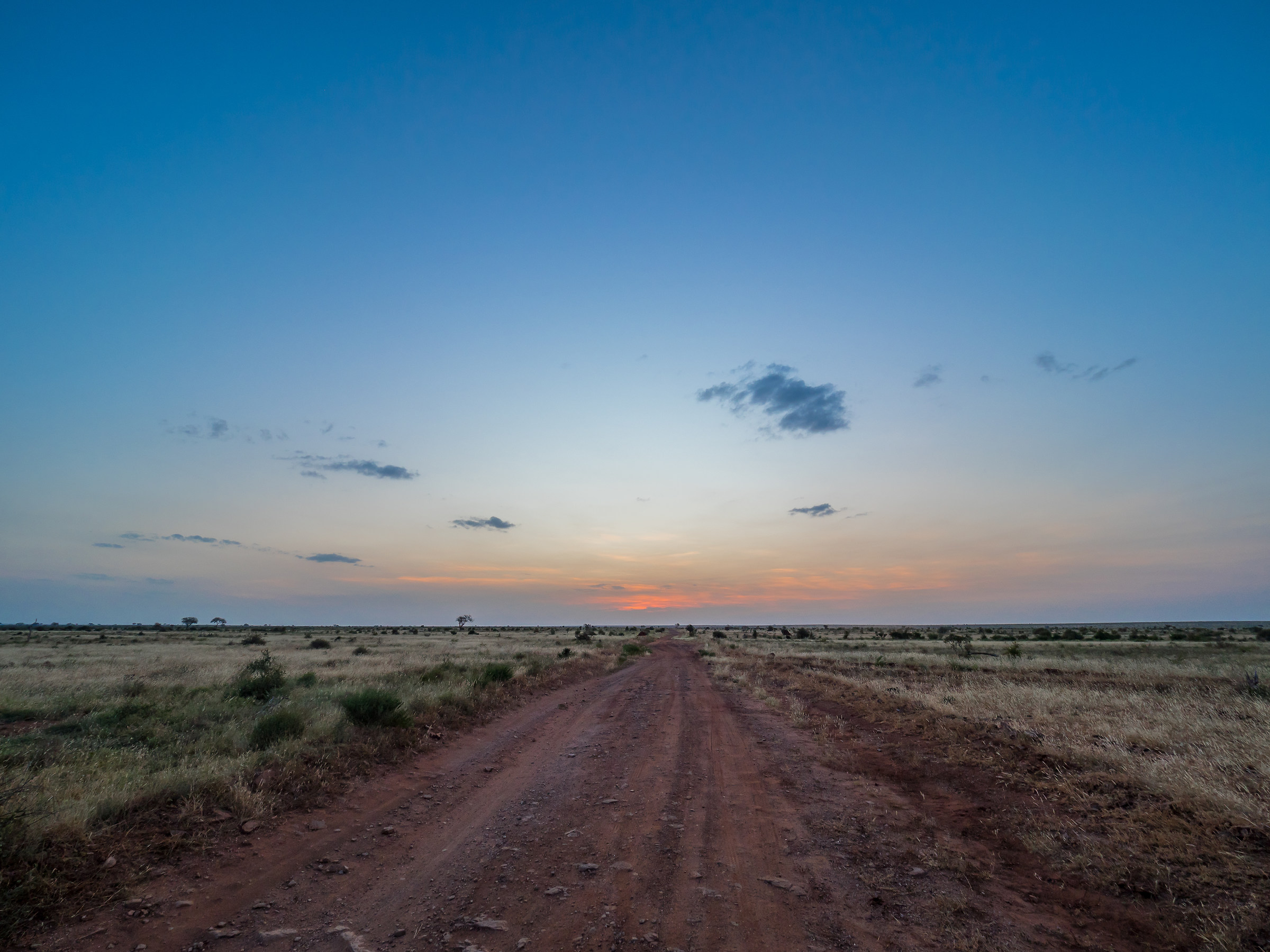 Tramonto, Tsavo Est