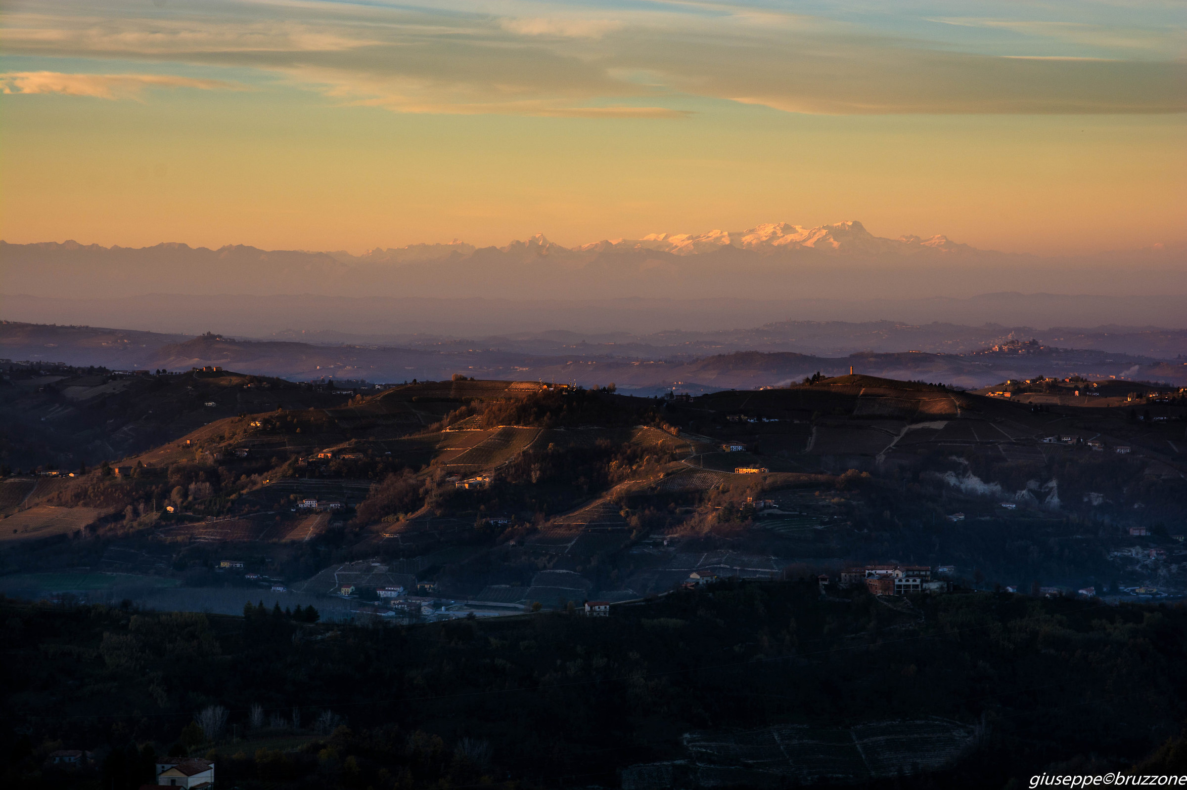 Ultime luci sulle colline