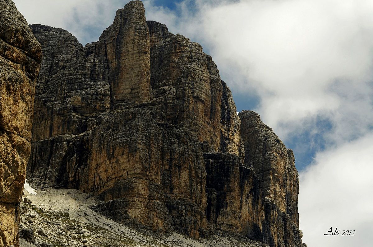 Val di Fassa Particolare pordoi