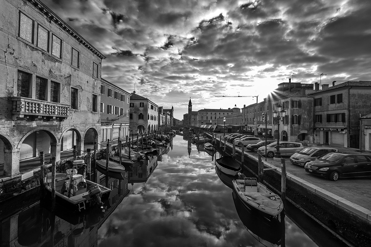 Chioggia controluce