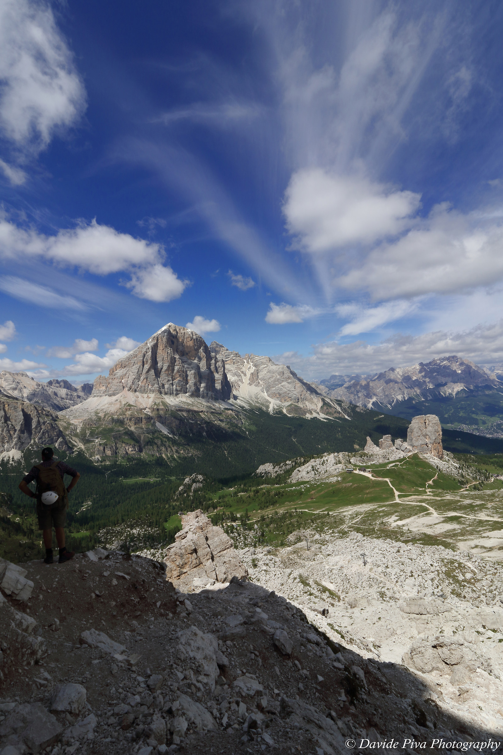 Endless skies above the Tofana Rozes and 5 Torri