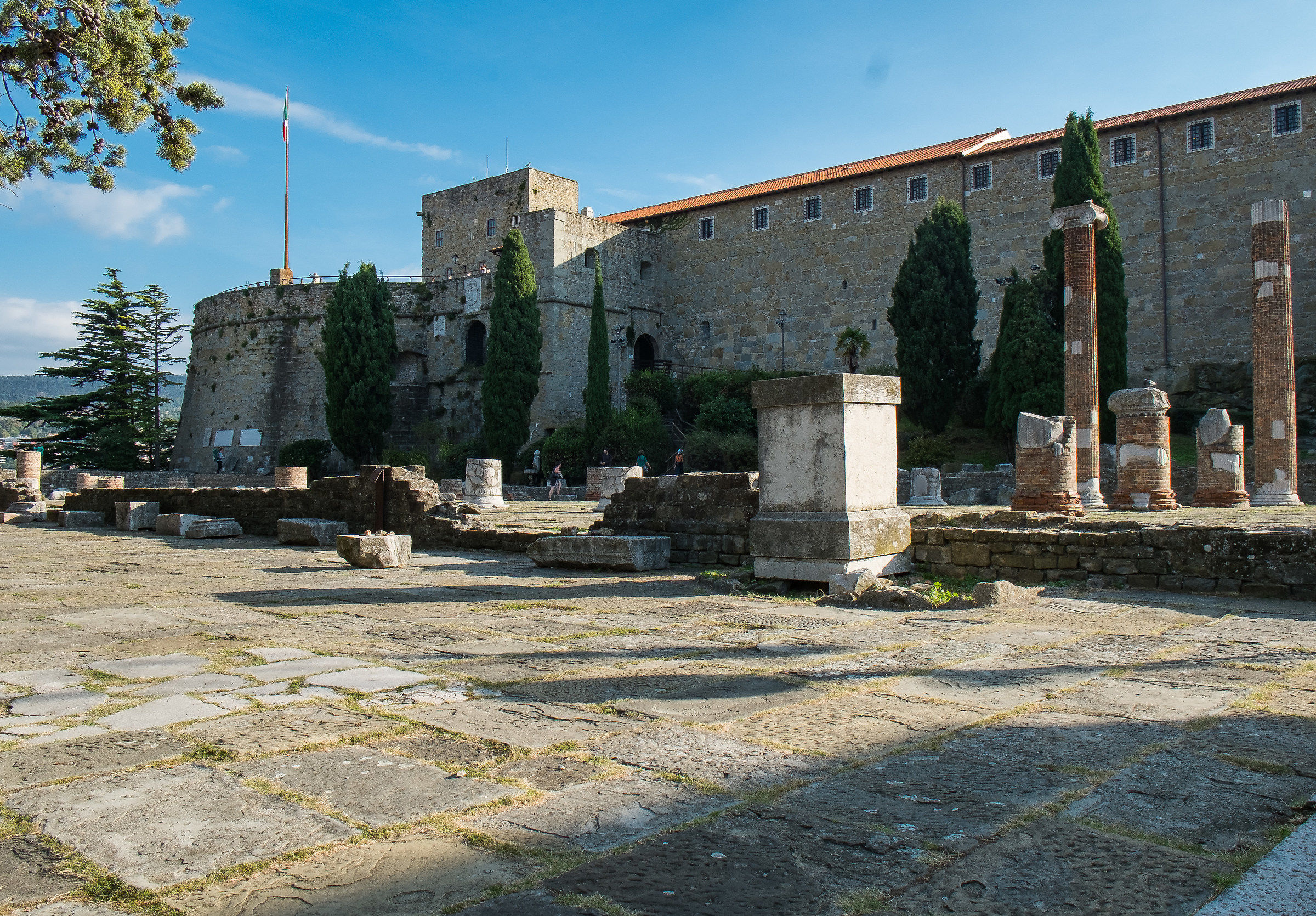 Trieste Castle of San Giusto