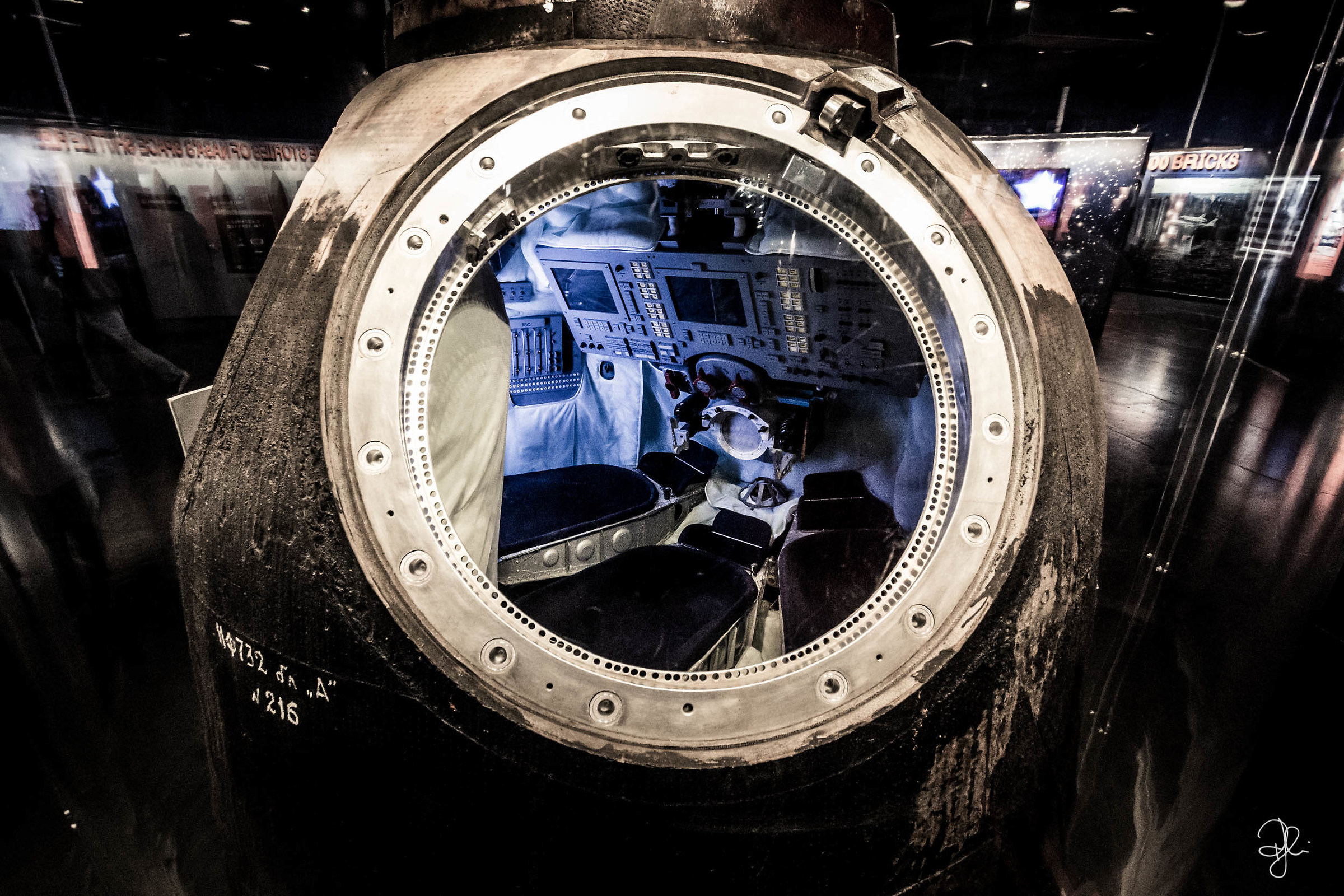 Quel che resta di una navicella spaziale