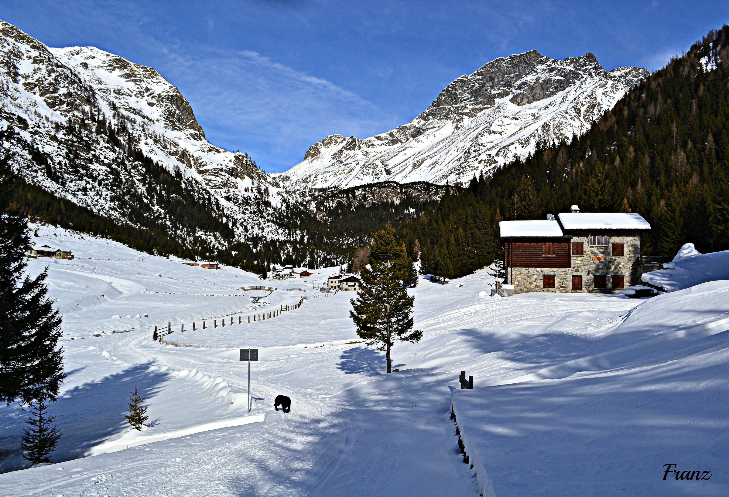 At the foot of the Sasso Maurigno